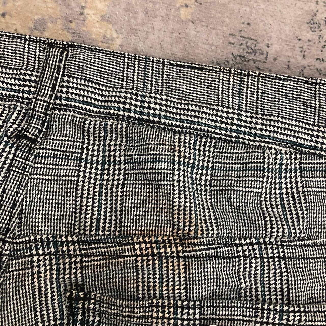 Japanese Brand P866. HOUNDSTOOTH ZIPPER PANTS Size 30" / US 8 / IT 44 - 4 Thumbnail
