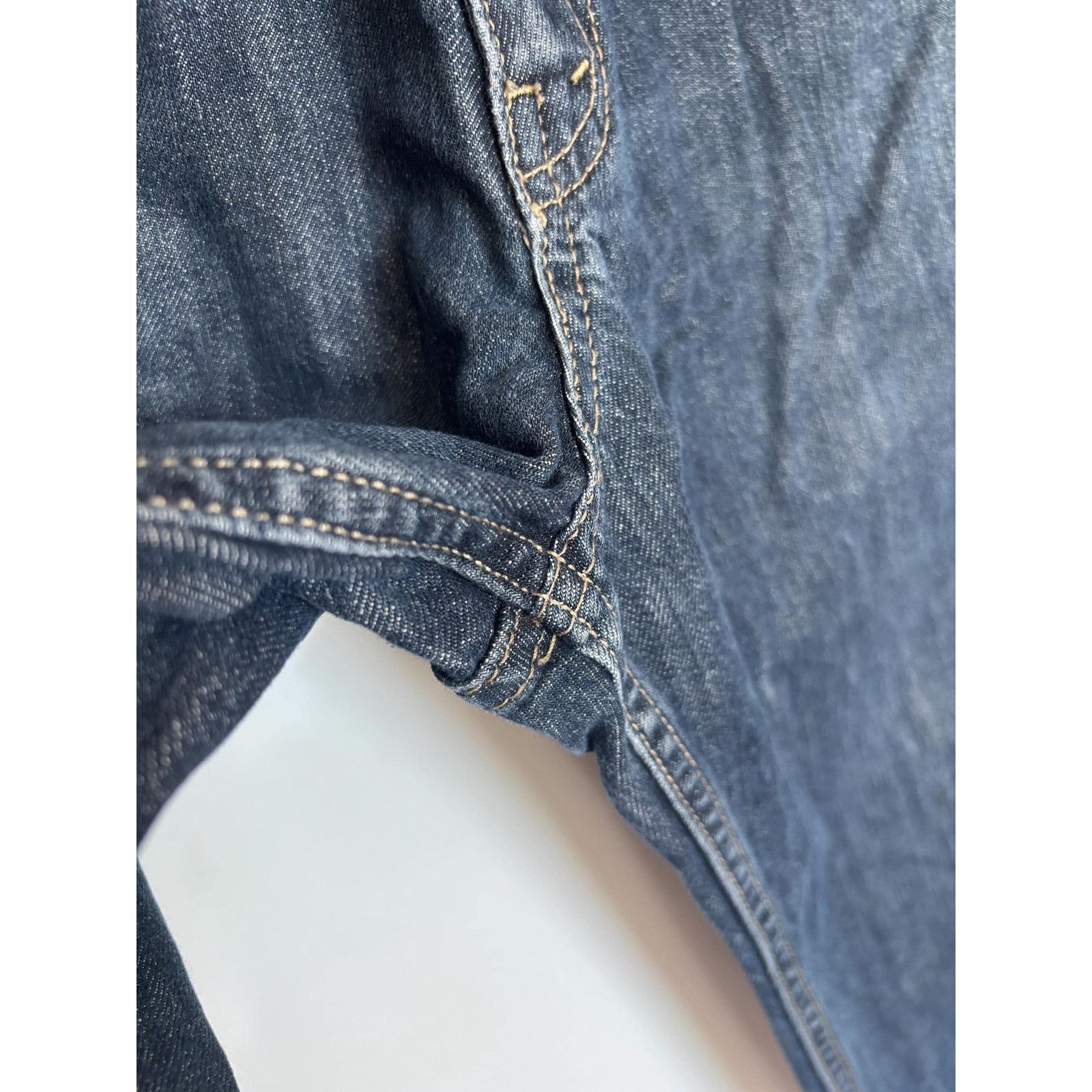 Levi's Levi's W30 Double Red Tab Y2K Cut-Off Capri Denim Shorts Size US 30 / EU 46 - 10 Thumbnail
