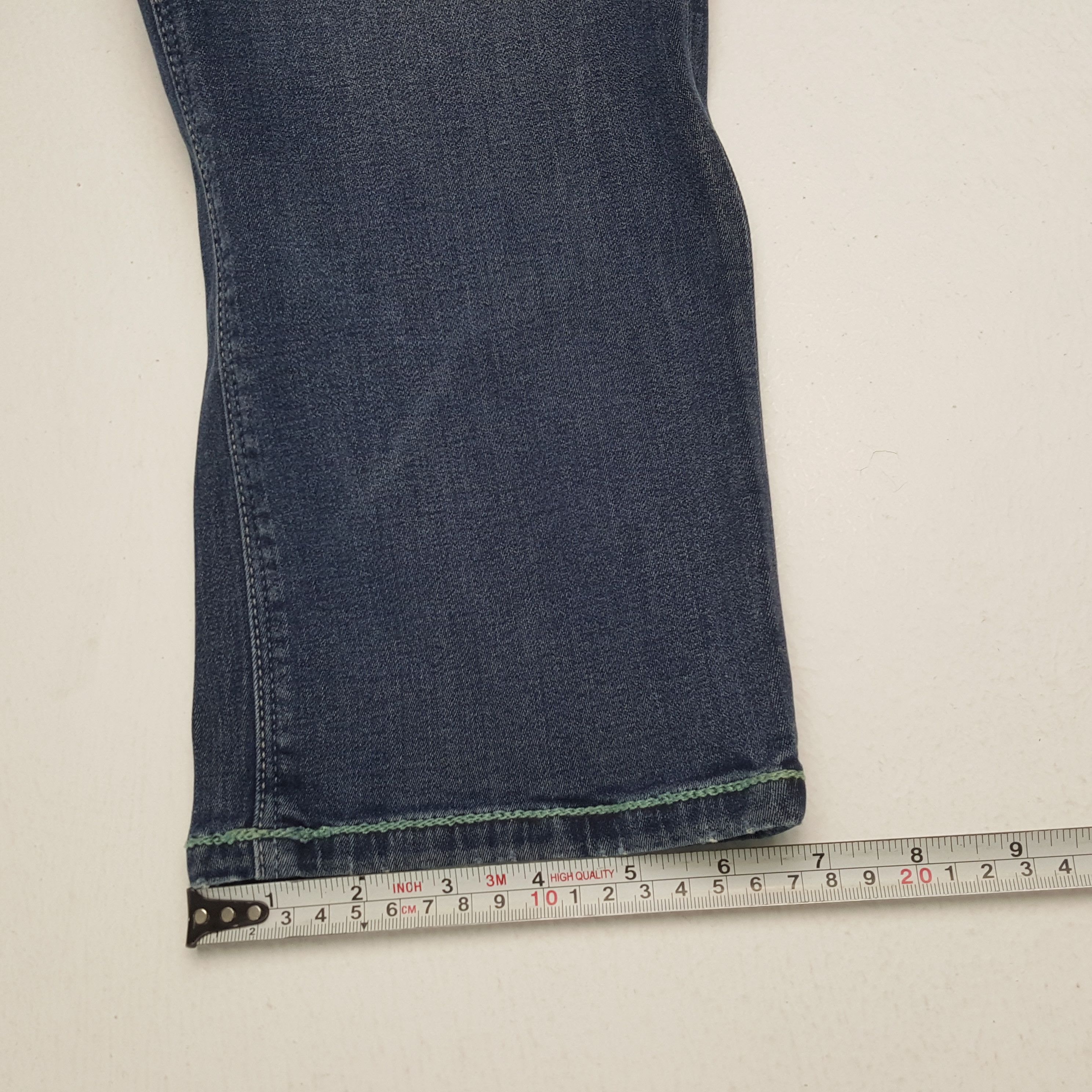 Evisu × Puma × Vintage EVISU x PUMA Japanese Brand Streetwear Custom Daicock Jeans Size 30" / US 8 / IT 44 - 11 Thumbnail