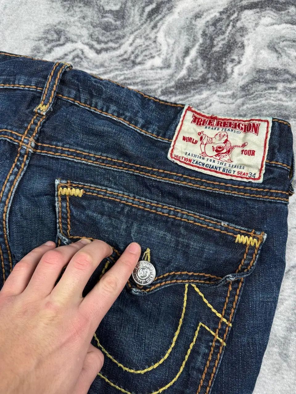 True Religion Share Vintage True Religion Zach Giant Big Denim Jeans Y2K Size US 38 / EU 54 - 20 Thumbnail
