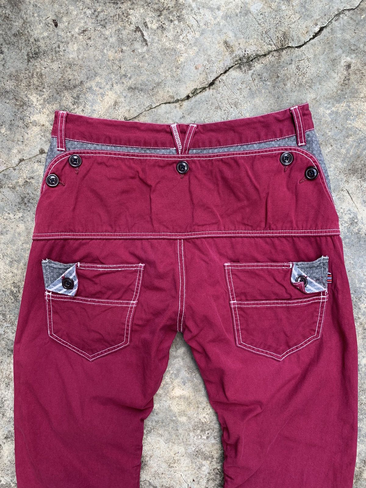 Japanese Brand × semanticdesign Semanticdesign Japan Double Waist Pants Size US 31 - 7 Thumbnail