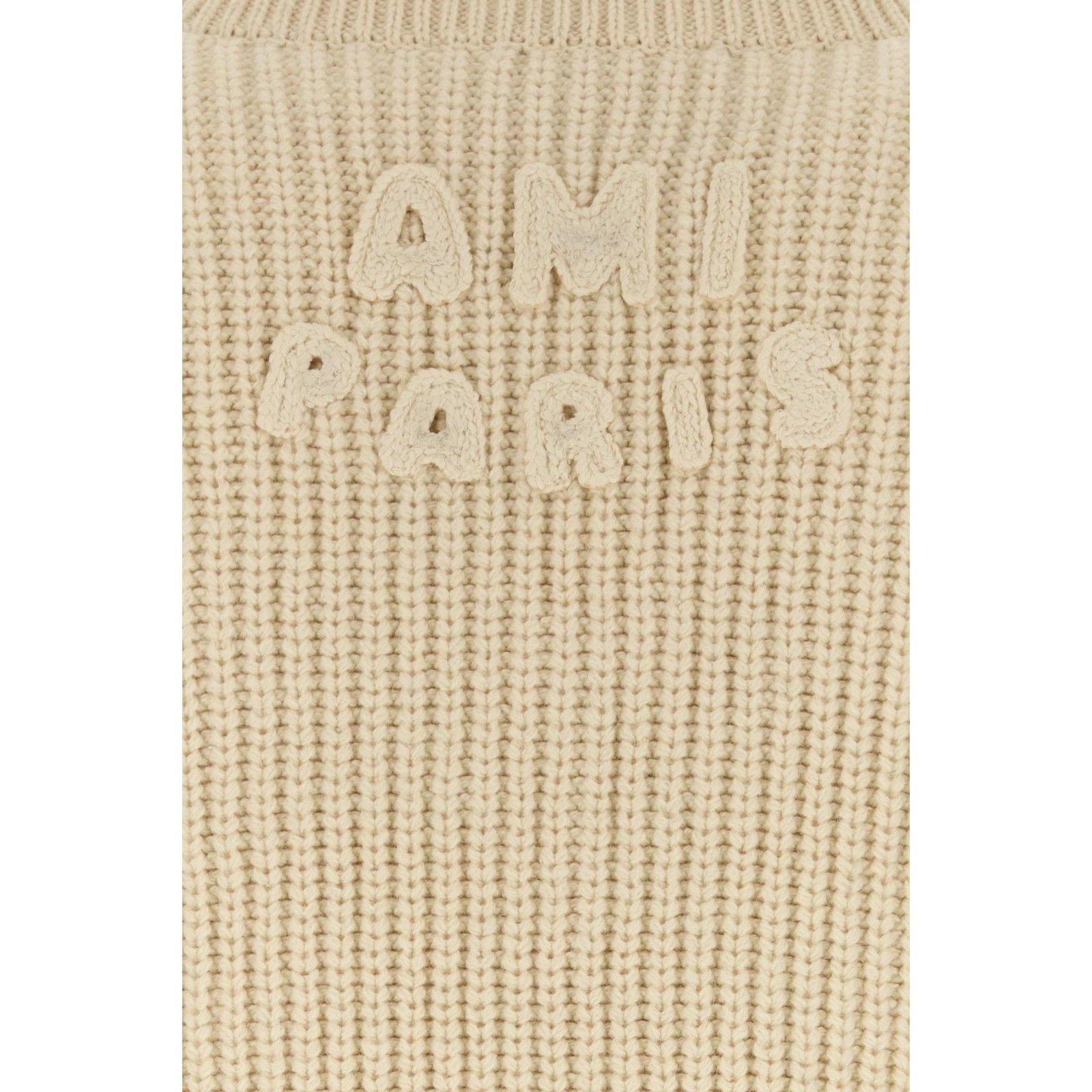 AMI AMI Ivory Wool Blend Sweater New & Authentic (Men's size:XL; Size US XL / EU 56 / 4 - 3 Thumbnail