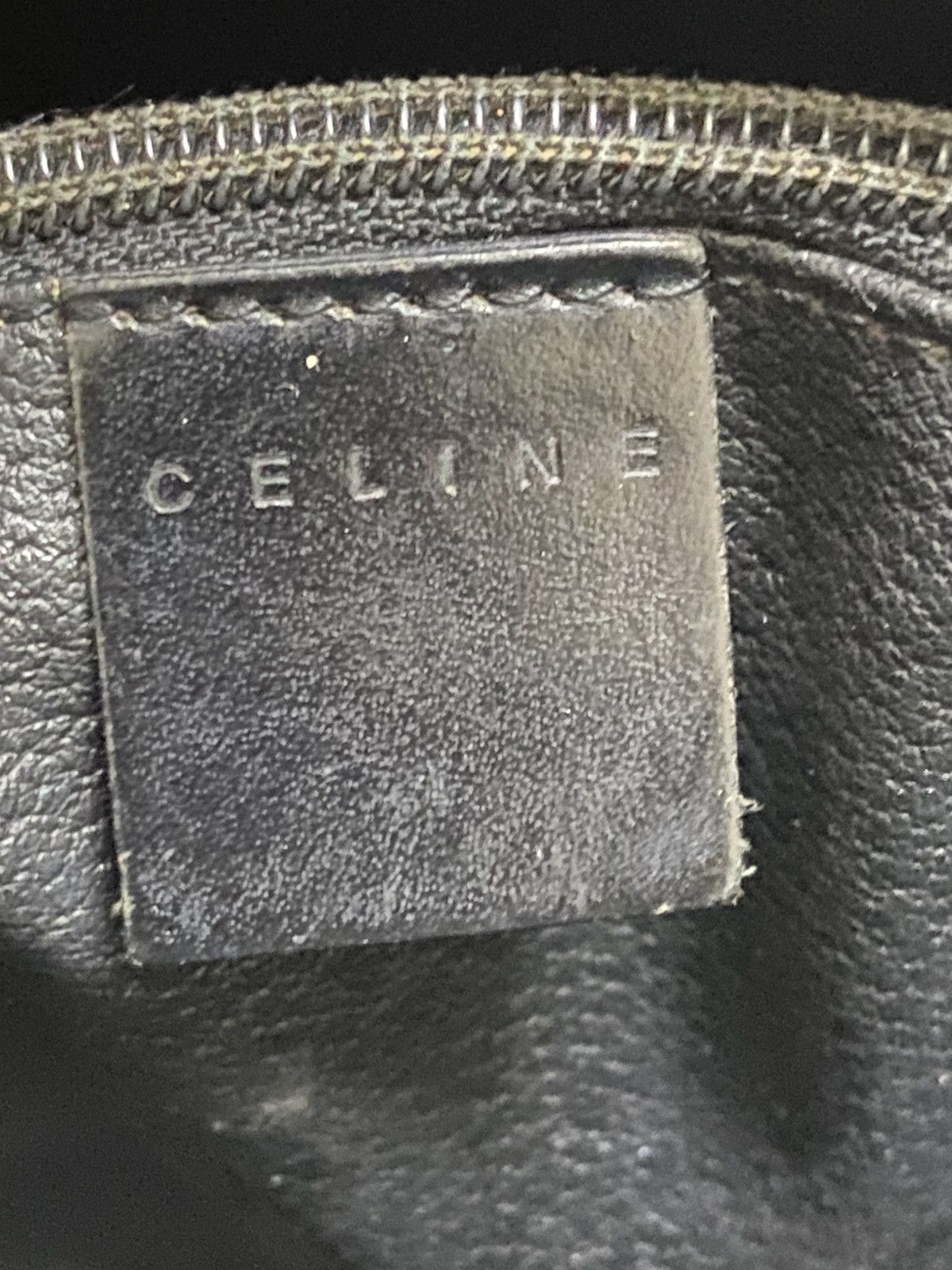 Celine Celine Macadam Blason PVC Leather Tote Bag Black Brown Size ONE SIZE - 9 Thumbnail