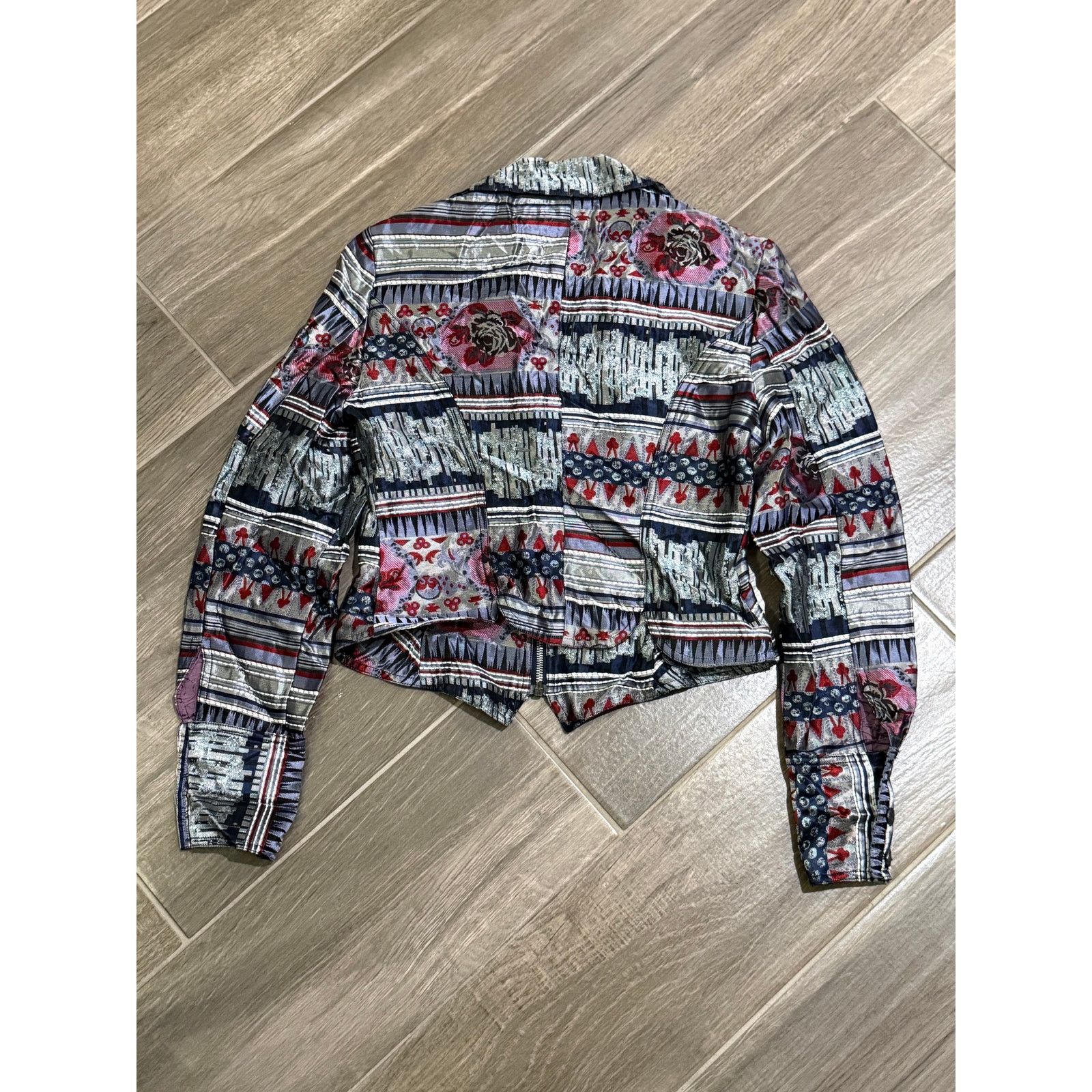 Christian Lacroix Vintage Christian Lacroix Bazar Jacquard Cropped Jacket Size S / US 4 / IT 40 - 5 Thumbnail