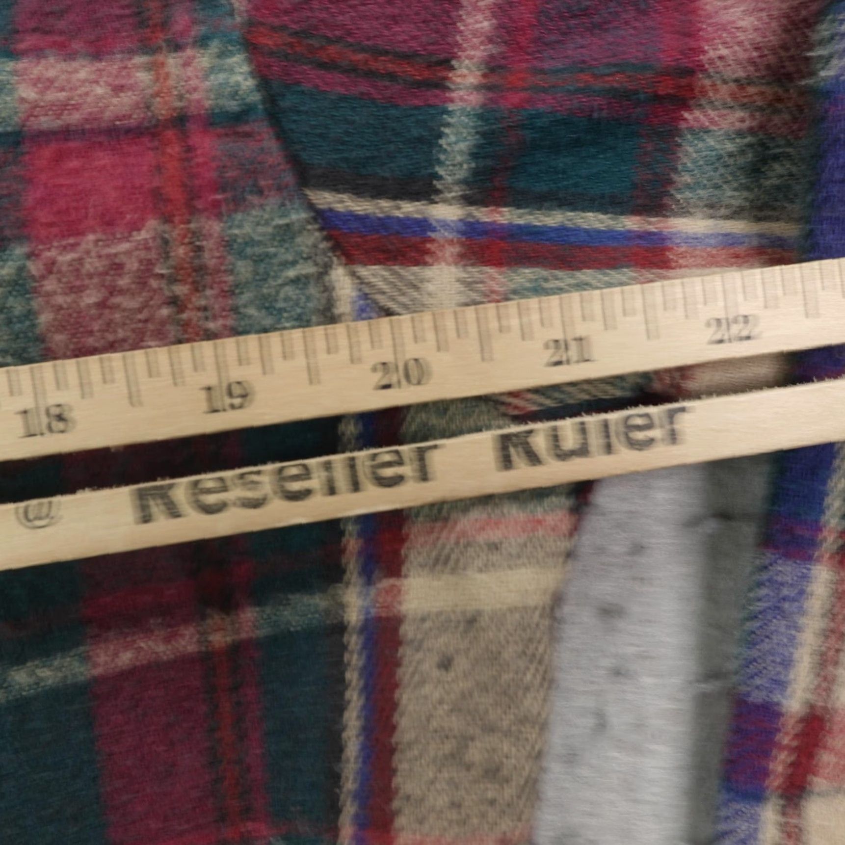 Vintage VINTAGE Five Brother Shirt Mens Large Red Green Plaid Flannel Button-Up Utility Size US L / EU 52-54 / 3 - 5 Thumbnail