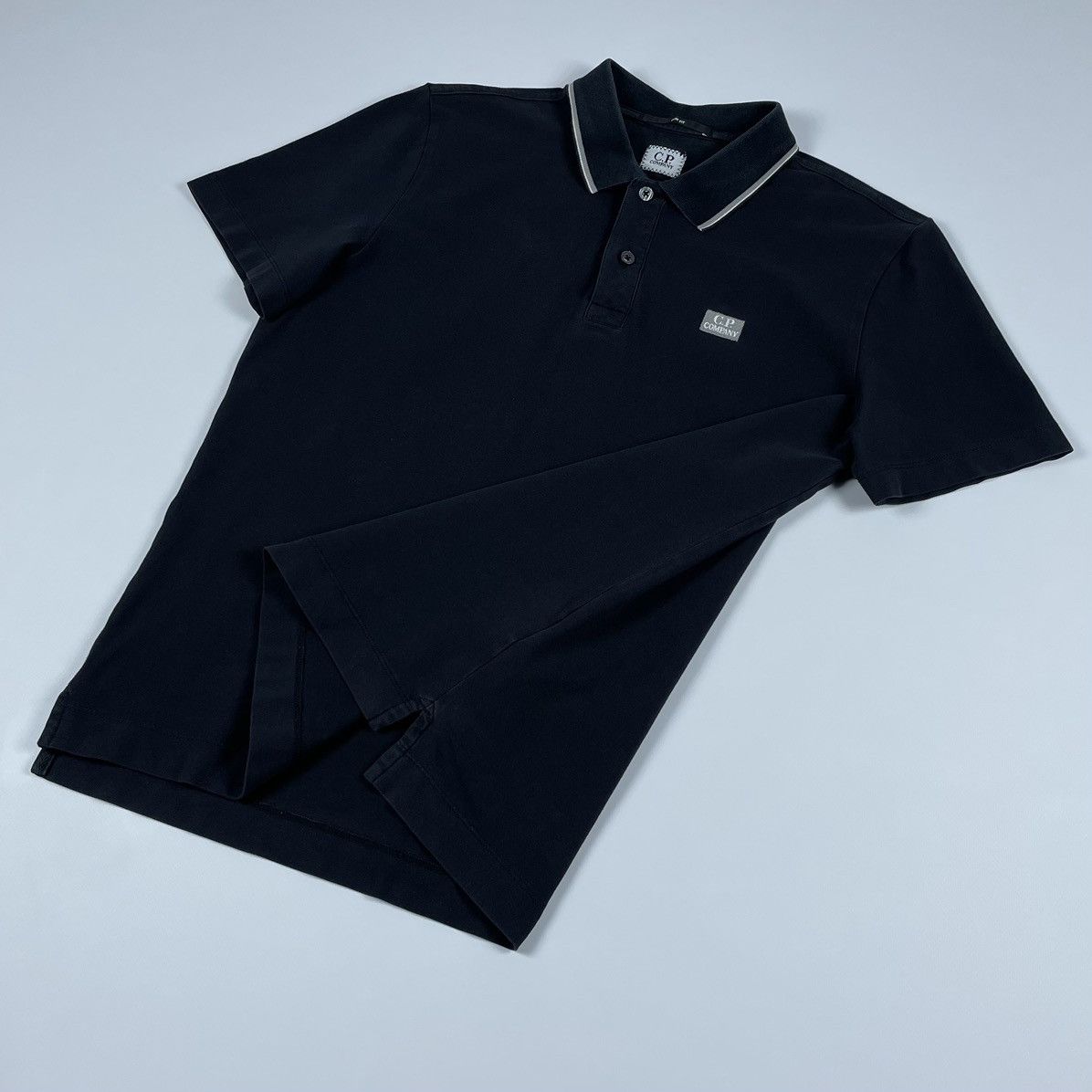 C.P. Company C.P. Company Vintage Polo distressed shirt Size US M / EU 48-50 / 2 - 6 Thumbnail