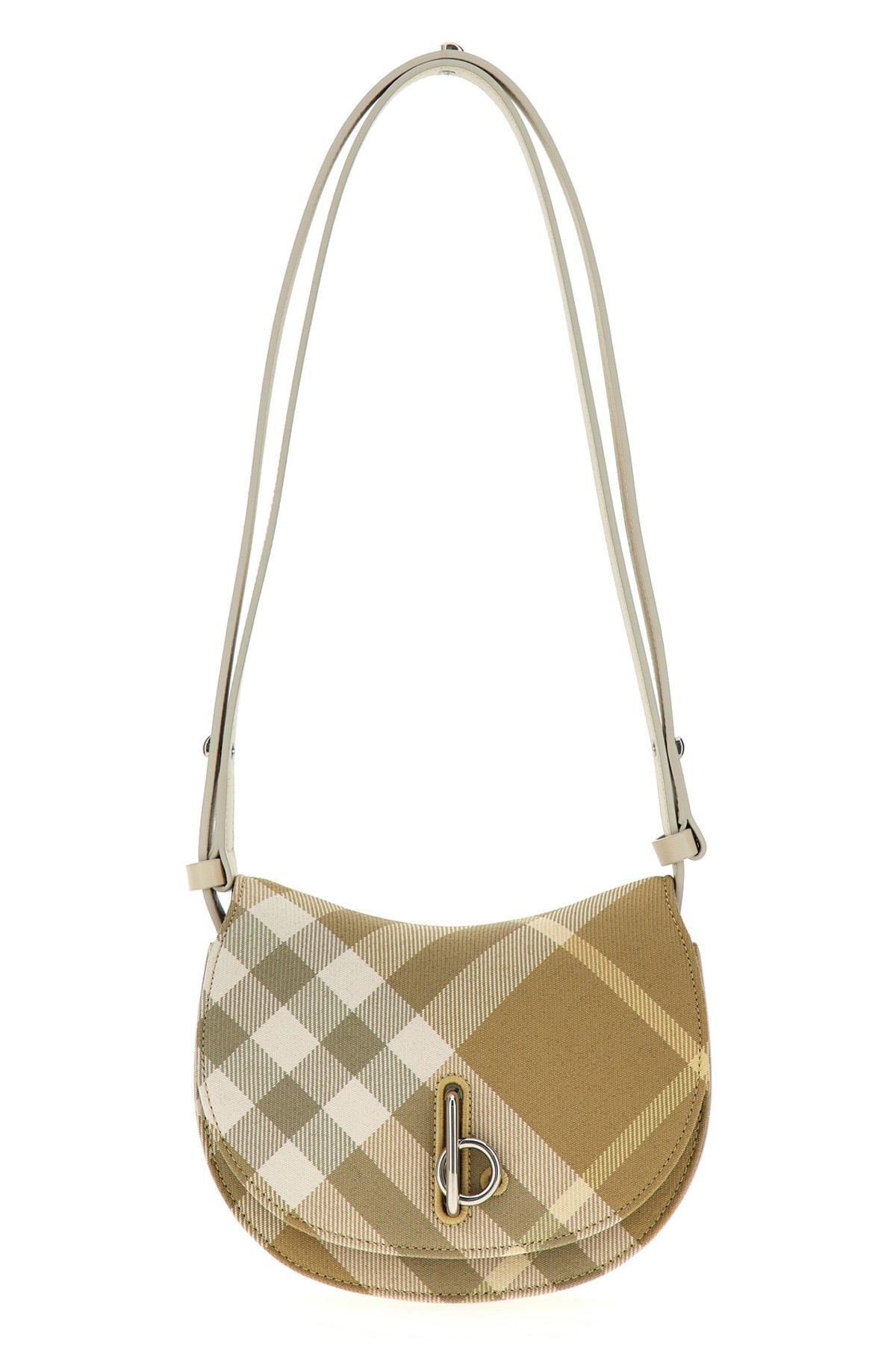 image of Burberry 'rocking Horse' Mini Shoulder Bag in Beige, Women's