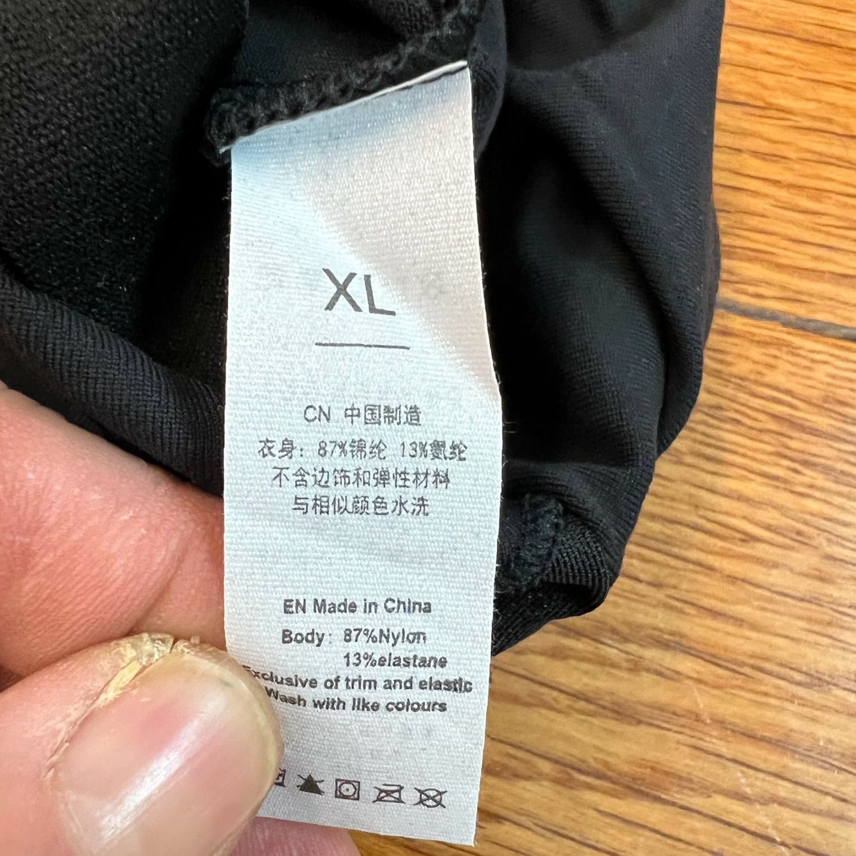 Vintage Lemedy Women's Black Padded Spaghetti Strap Sports Bra Activewear Size XL Size XL / US 12-14 / IT 48-50 - 5 Thumbnail