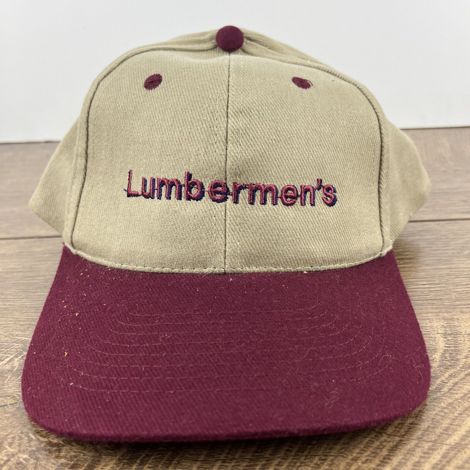 Other Lumbermens Hat Lumbermens Tan Brown Hat Adjustable Snapback Size ONE SIZE - 5 Thumbnail