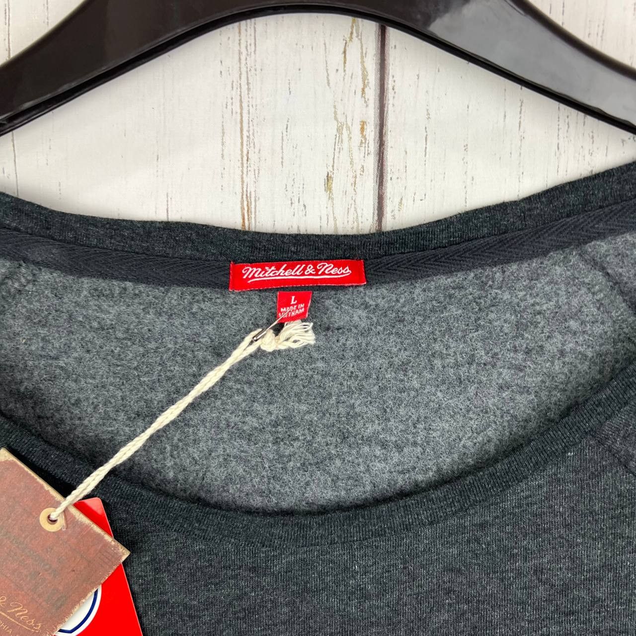 Mitchell & Ness DC United MLS Large Pullover Sweatshirt Gray New Women Size L / US 10 / IT 46 - 4 Thumbnail