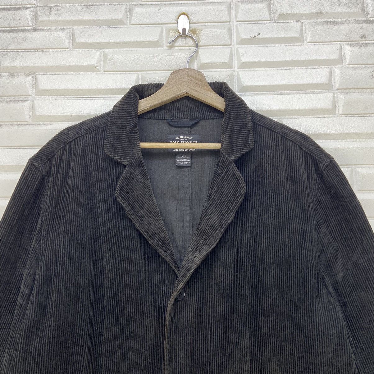 Polo Ralph Lauren Vintage Polo Jeans Co. Ralph Lauren Mfg Corduroy Coat Jacket Size US M / EU 48-50 / 2 - 8 Thumbnail
