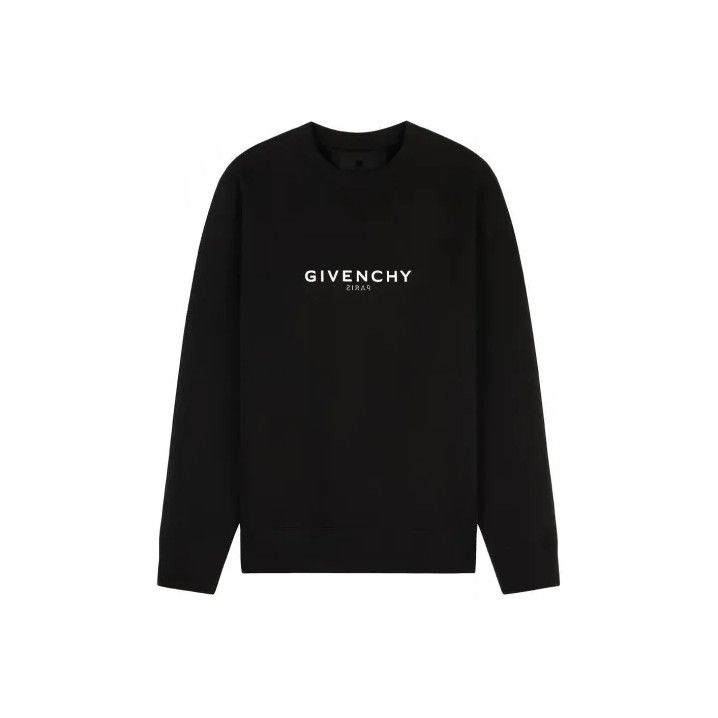 Givenchy Givenchy Men's Logo Print Crewneck Sweatshirt Size US L / EU 52-54 / 3 - 1 Thumbnail