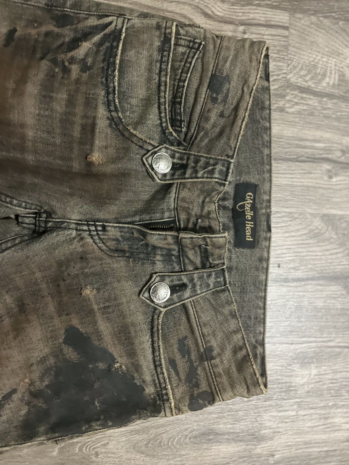 Japanese Brand Gazelle Head Denim Size US 30 / EU 46 - 3 Thumbnail