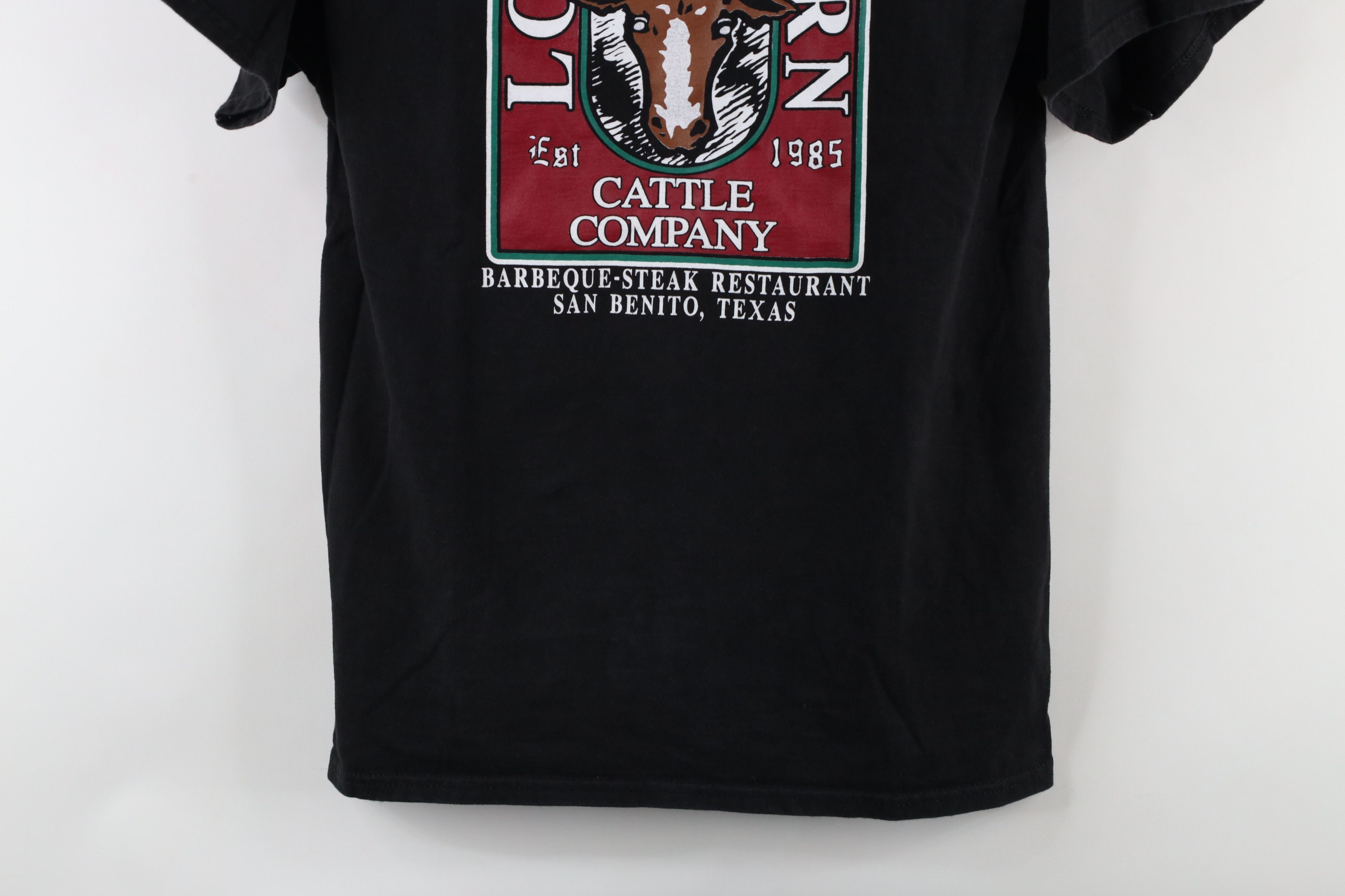 Vintage Vintage Longhorn Cattle Company Restaurant T-Shirt Black Size US M / EU 48-50 / 2 - 3 Thumbnail