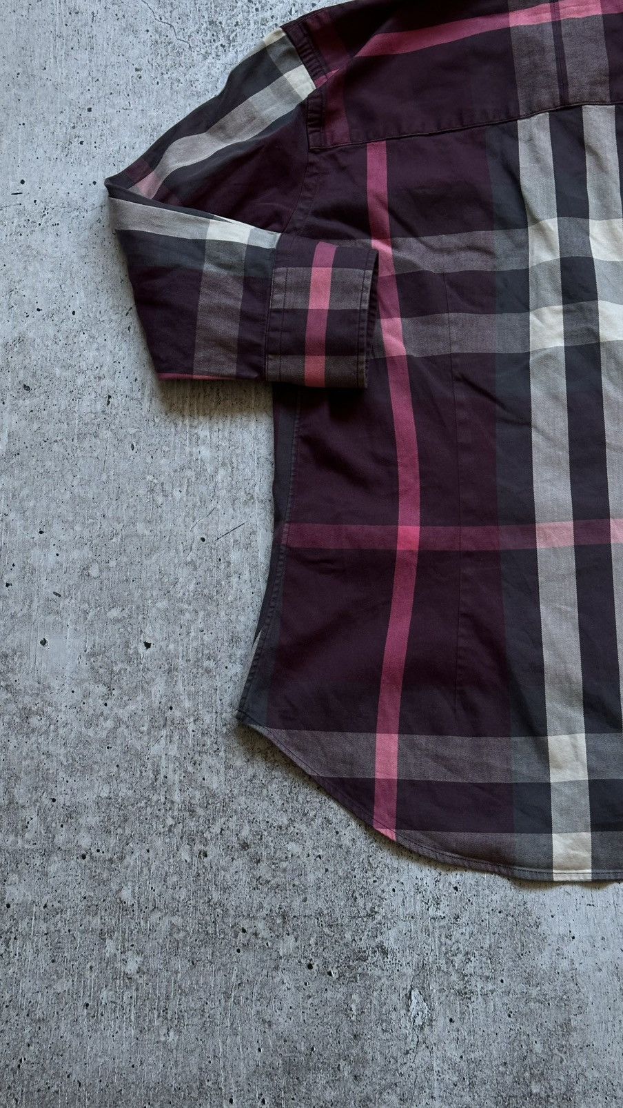 Burberry Women's Burberry London Vintage Nova Check Button Up Shirt Size XS / US 0-2 / IT 36-38 - 16 Thumbnail