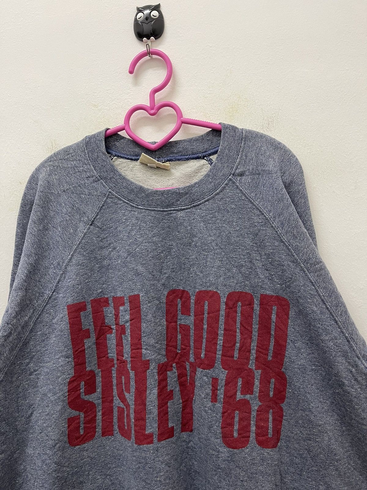 Sisley Rare Vintage SISLEY Feel Good 68 Made in Italy Sweatshirt Size US XL / EU 56 / 4 - 2 Thumbnail