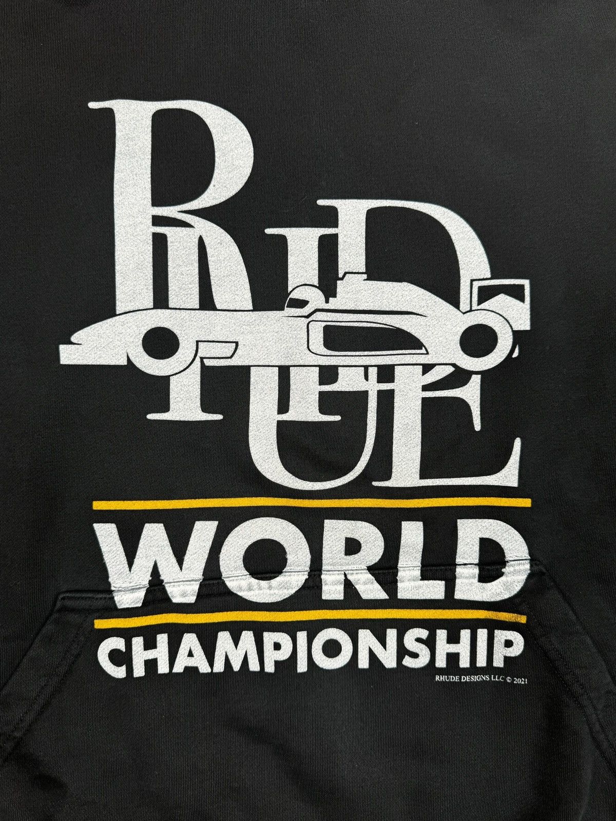 Rhude Rhude World Championship Pullover Hoodie Size US S / EU 44-46 / 1 - 4 Thumbnail