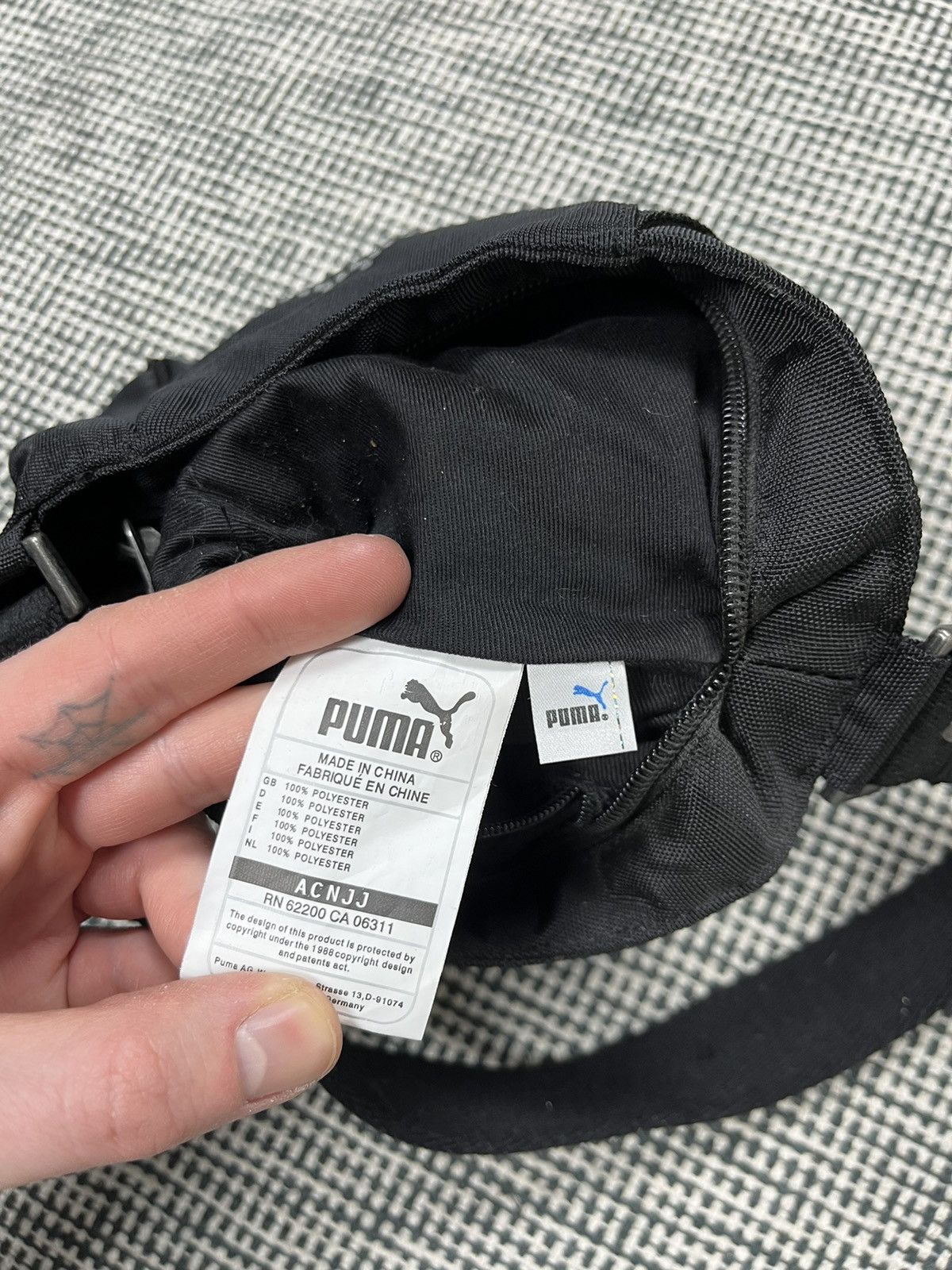 Puma × Vintage puma y2k vintage small mini handle bag rhinestones crystals Size ONE SIZE - 6 Thumbnail