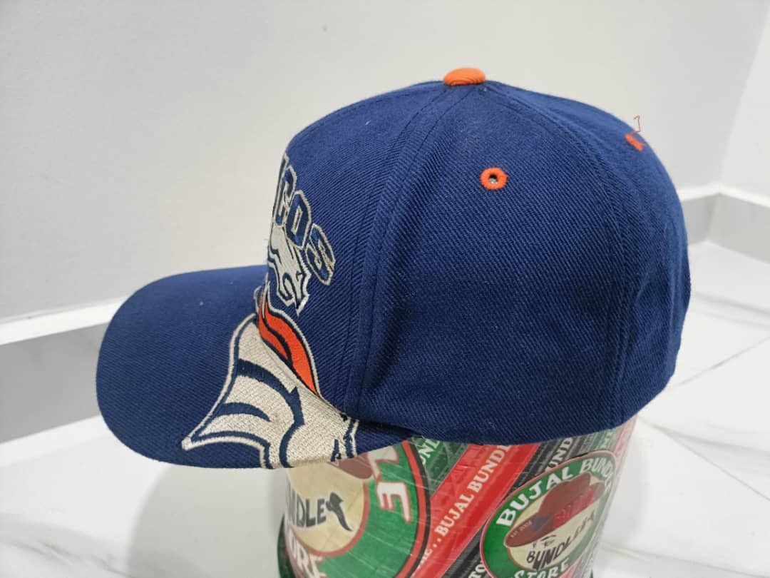 Drew Pearson Rare Vtg 90s Broncos by Drew Pearson Embroidered Hat NFL Size ONE SIZE - 4 Thumbnail