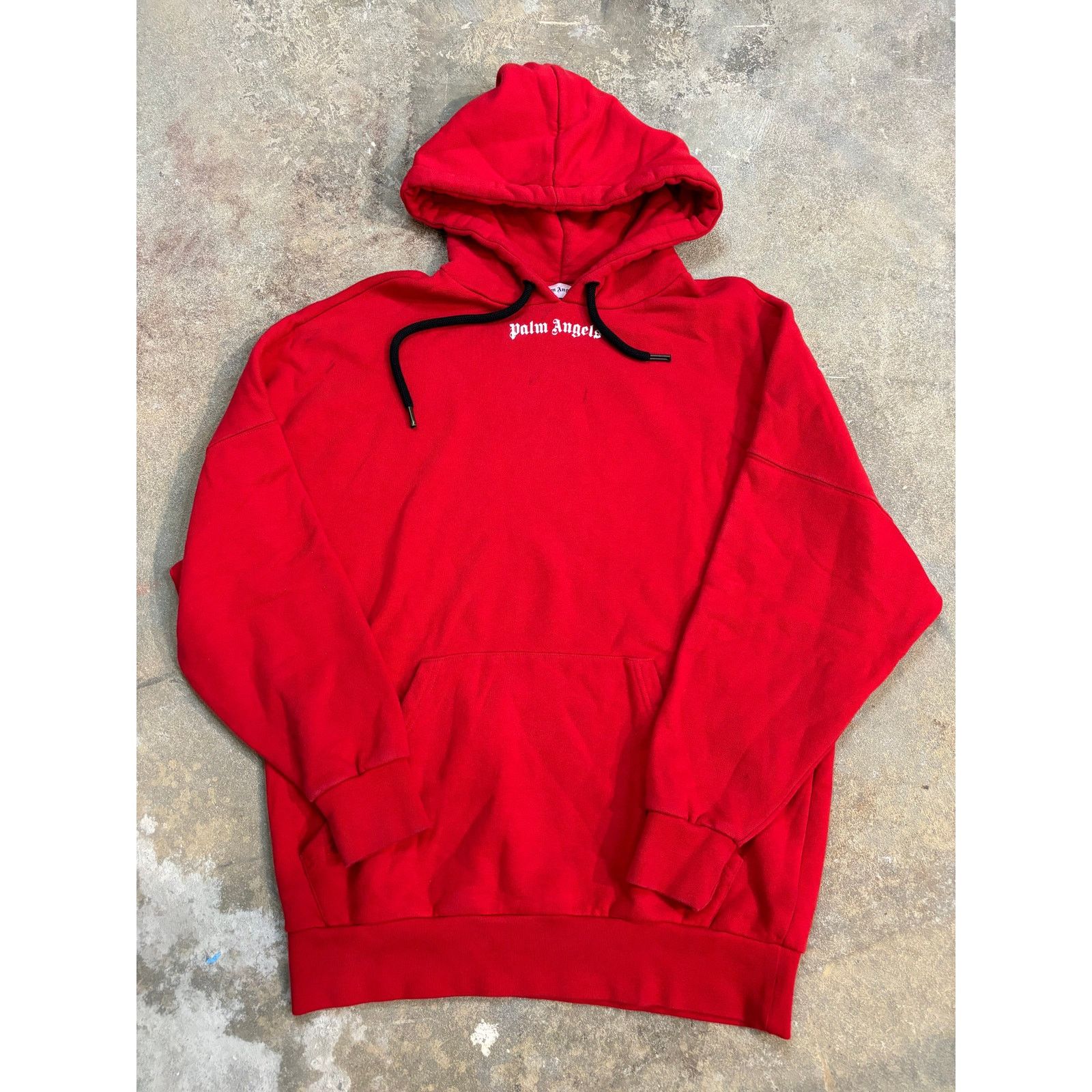 Palm Angels Palm Angels Hoodie Red Shoulder Logo XS (Fits Medium) Used Size US M / EU 48-50 / 2 - 2 Thumbnail
