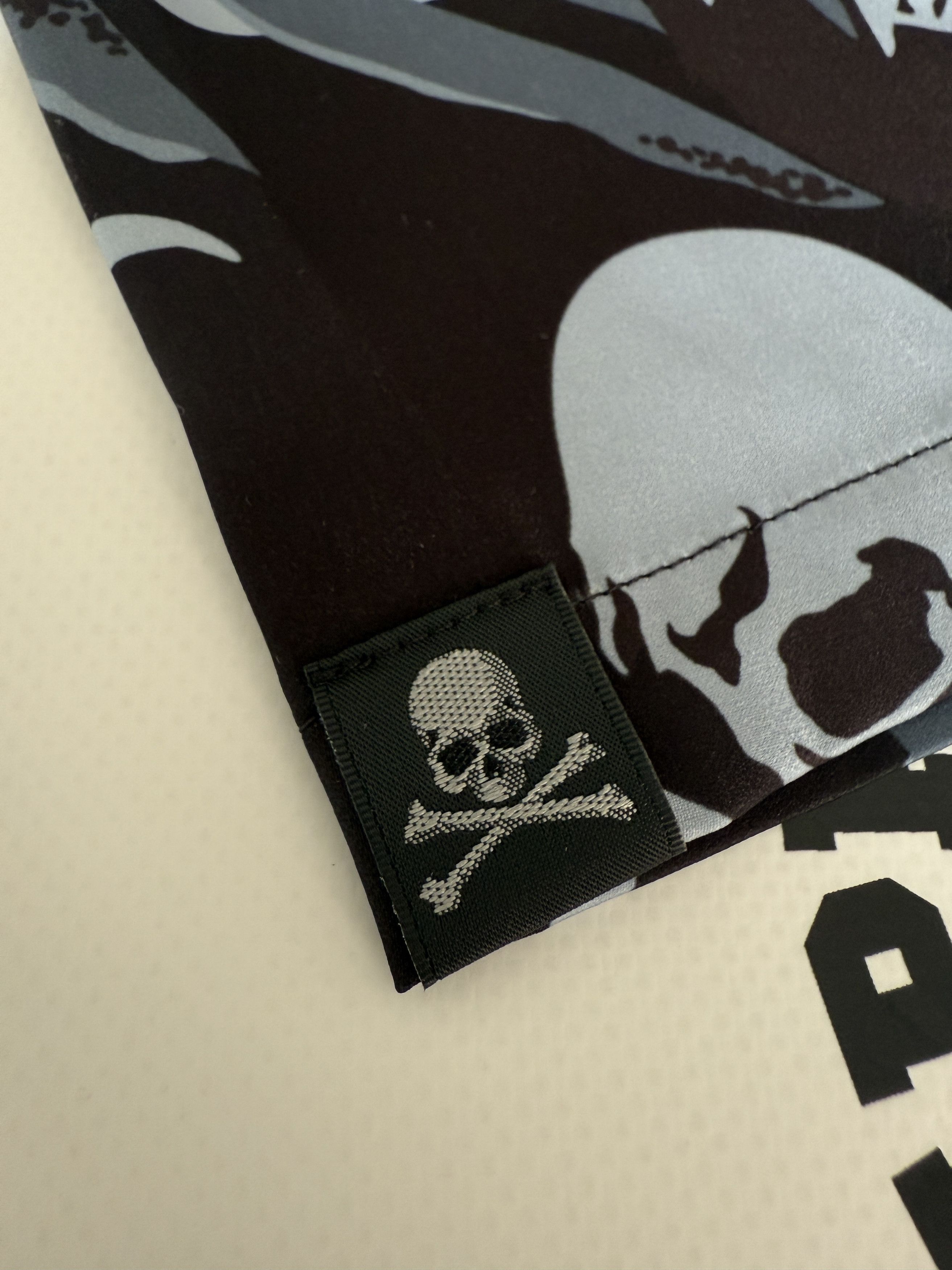 Bape BAPE X MMJ TROPICAL SKULL CAMO OPEN COLLAR SS SHIRTS 16TH Size US L / EU 52-54 / 3 - 10 Thumbnail