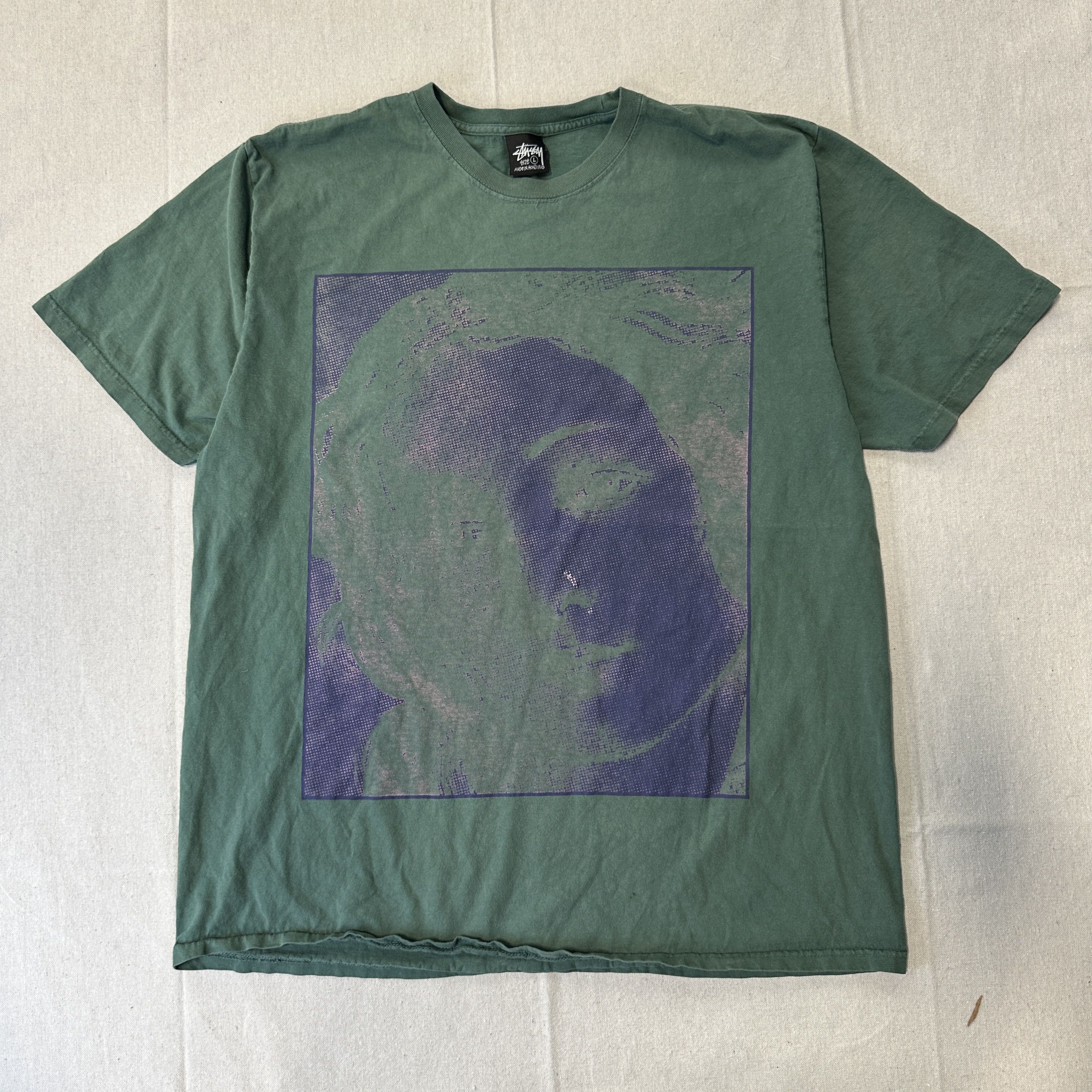 Stussy Vintage Stussy Large Face Graphic T-Shirt Size L Size US L / EU 52-54 / 3 - 1 Thumbnail