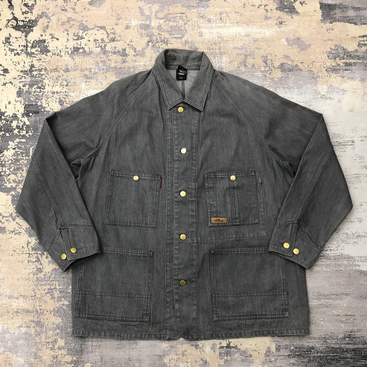Japanese Brand Y401 JAPAN CREATE LOCAL DESIGN CHORE JACKET Size US L / EU 52-54 / 3 - 1 Thumbnail