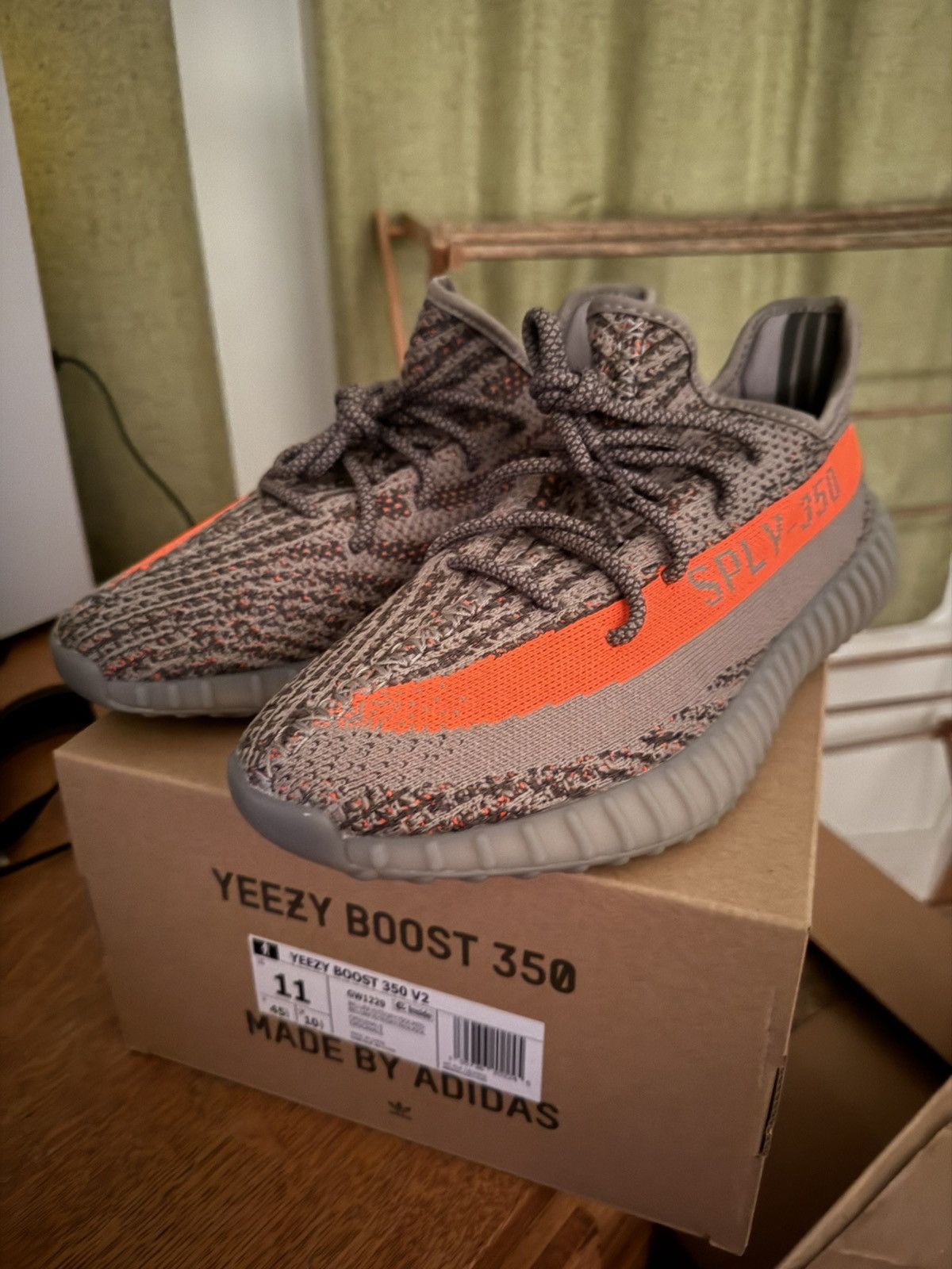 Adidas × Yeezy Adidas Yeezy Boost 350 V2 Beluga Reflective (DS) Size US 11 / EU 44 - 1 Thumbnail