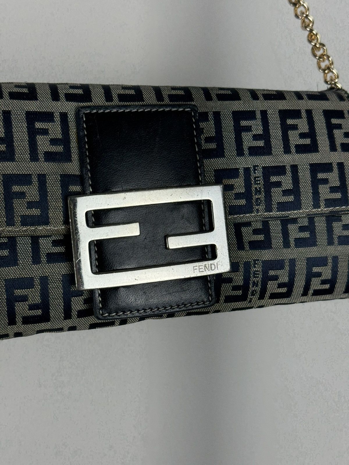 Fendi Shoulder leather bag Fendi FF monogram original rare item Size ONE SIZE - 3 Thumbnail