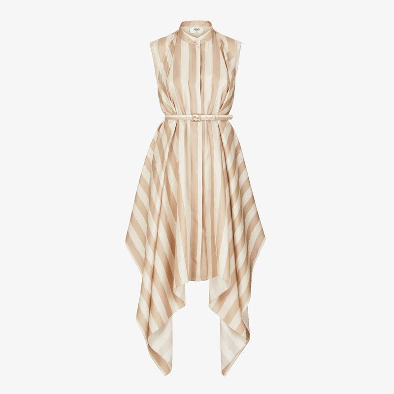 Fendi o1s1wg110326 Dress in Beige Size M / US 6-8 / IT 42-44 - 1 Thumbnail