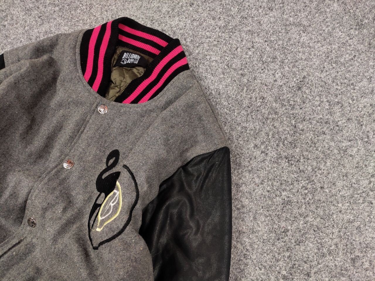 Japanese Brand Vintage Billionaire Boys Club Logo Varsity Bomber Jacket Size L / US 10 / IT 46 - 4 Thumbnail