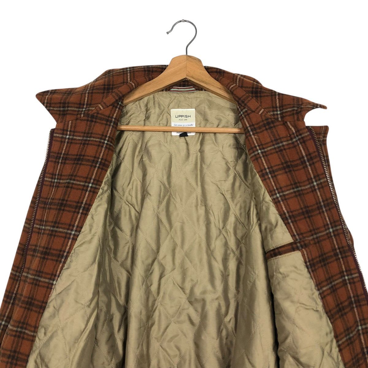 Japanese Brand 🔥VINTAGE BOMBER JACKET TARTAN DESIGN UPPISH ISSEY MIYAKE Size US L / EU 52-54 / 3 - 16 Thumbnail