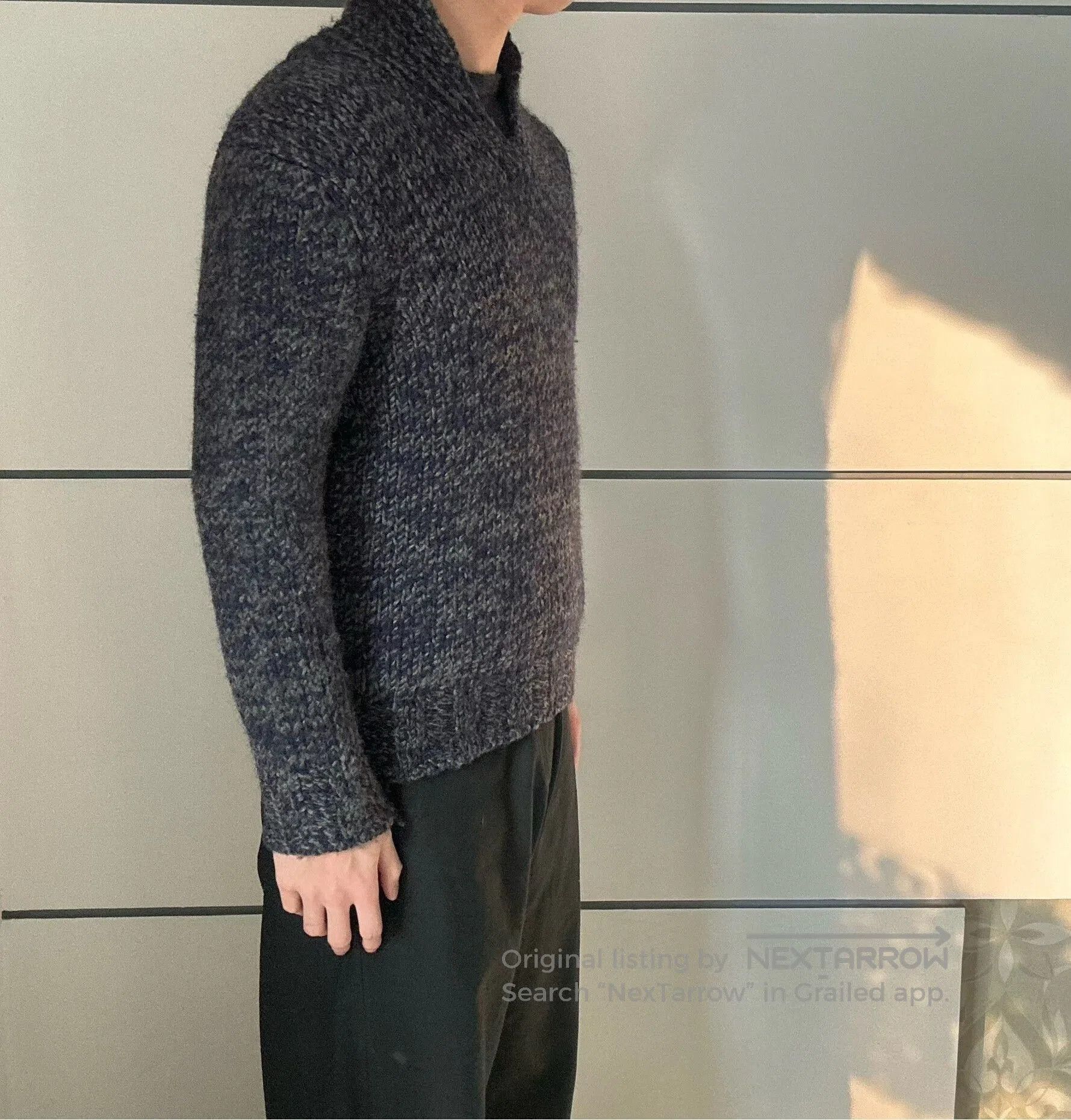 Dries Van Noten Dries Van Noten 3D Collar Wool Sweater. Size US M / EU 48-50 / 2 - 7 Thumbnail