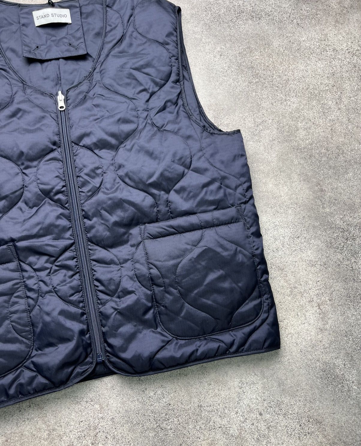 Studio Nicholson Stand Studio quilted zip vest Size US L / EU 52-54 / 3 - 2 Thumbnail
