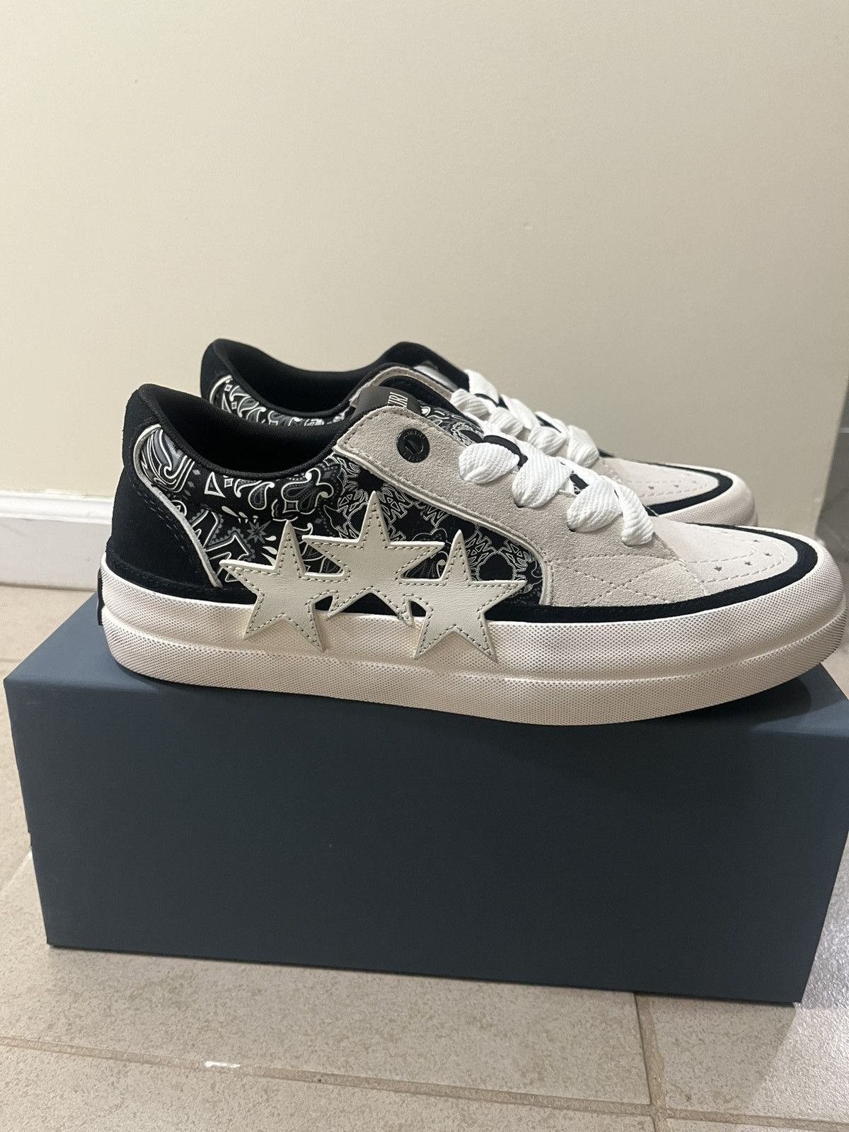 Amiri Amiri Bandana Sunset Skate Sneakers Sz 44(11us) Size US 11 / EU 44 - 1 Thumbnail
