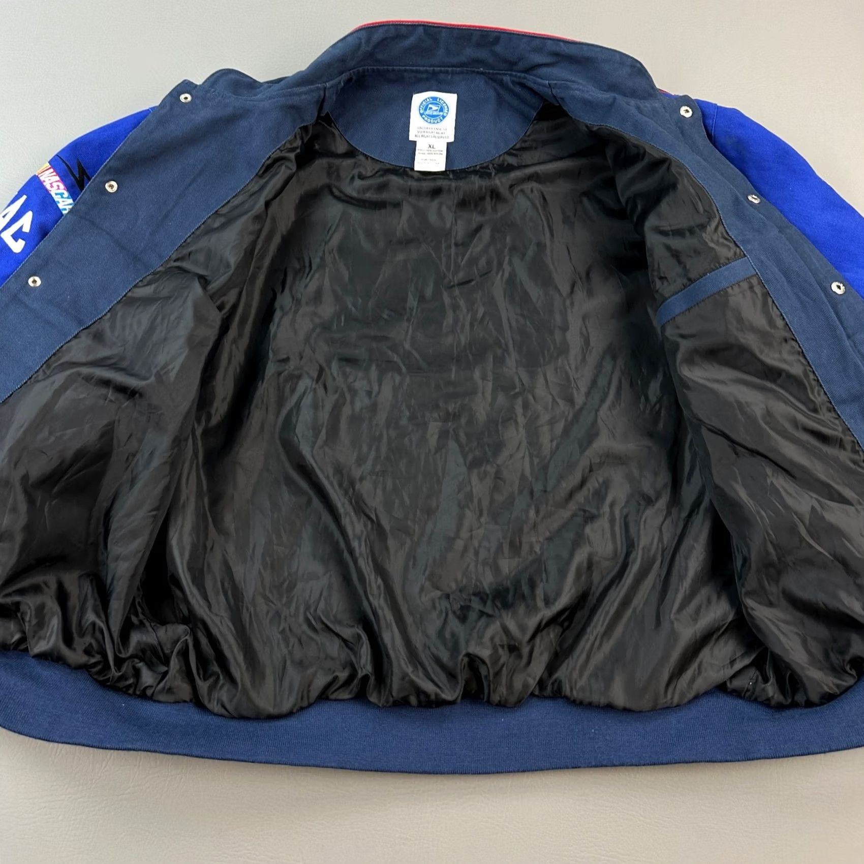 NASCAR VINTAGE USPS Nascar Jacket Mens XL Blue Logo Bomber Jacket Size US XL / EU 56 / 4 - 6 Thumbnail