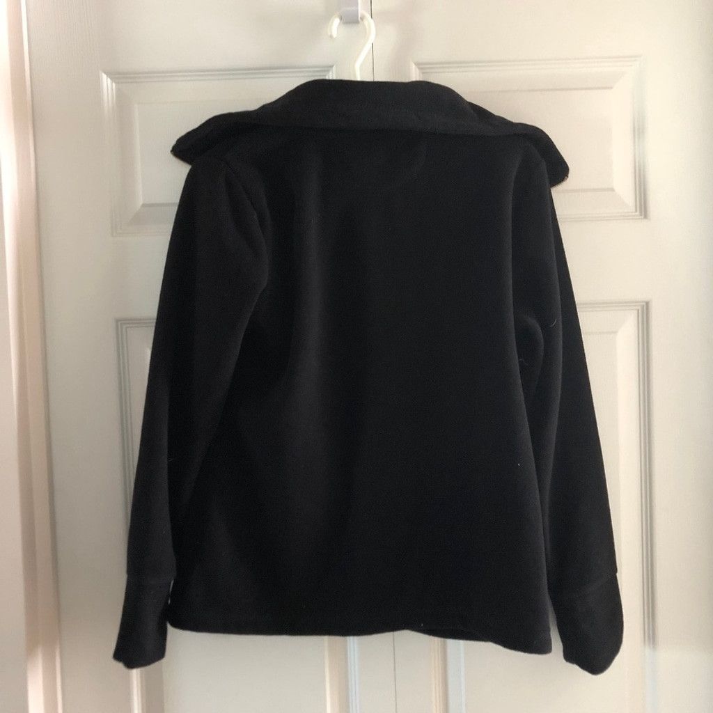 Calvin Klein Black fleece jacket by Calvin Klein medium Size M / US 6-8 / IT 42-44 - 8 Thumbnail
