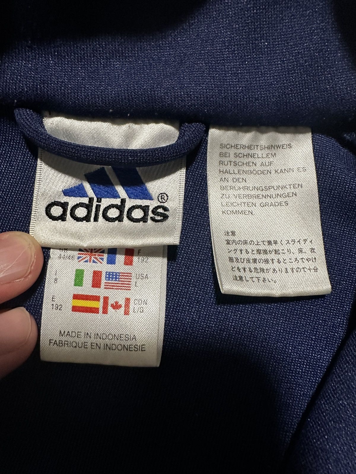 Adidas Vintage 2000 Adidas Ambush Zip Jacket Size US L / EU 52-54 / 3 - 3 Thumbnail