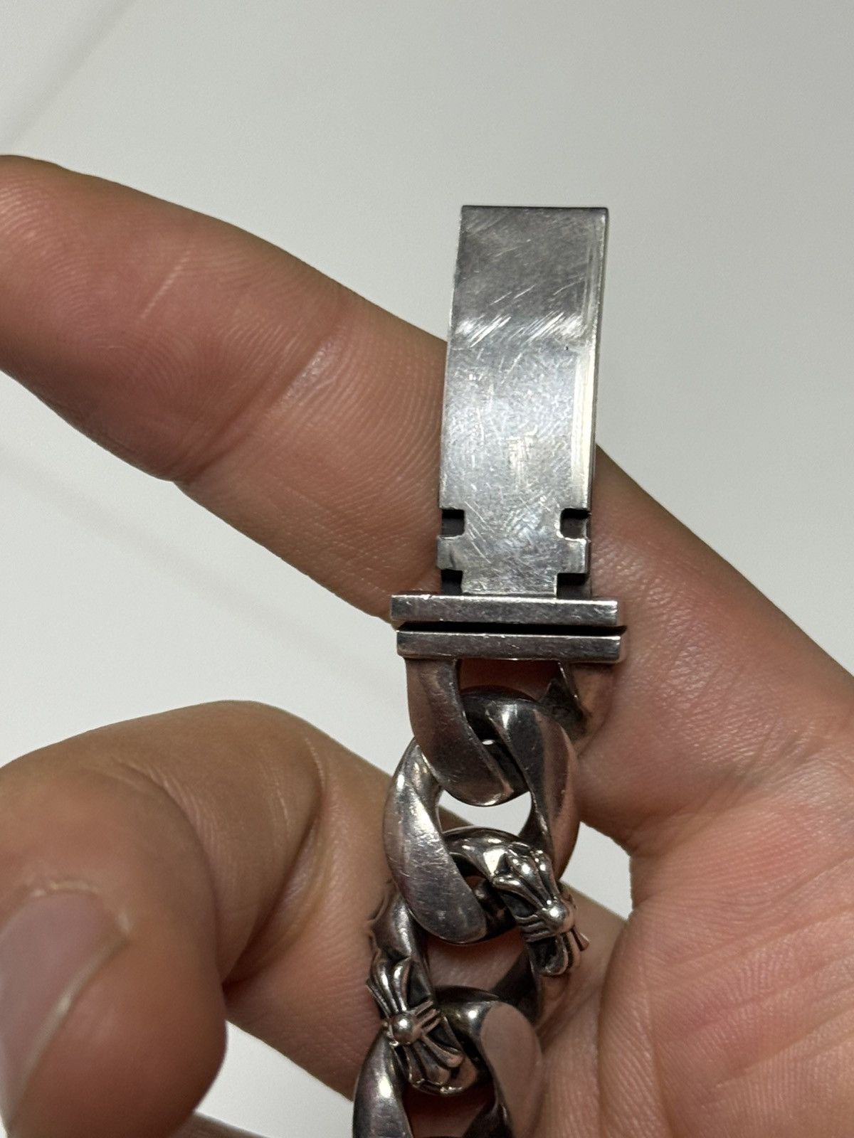 Chrome Hearts Chrome hearts dagger id fancy bracelet Size ONE SIZE - 17 Thumbnail