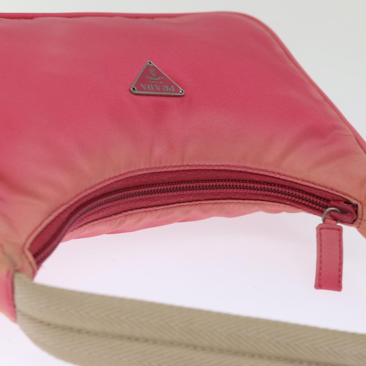 Prada PRADA Hand Bag Nylon Pink Size ONE SIZE - 6 Thumbnail