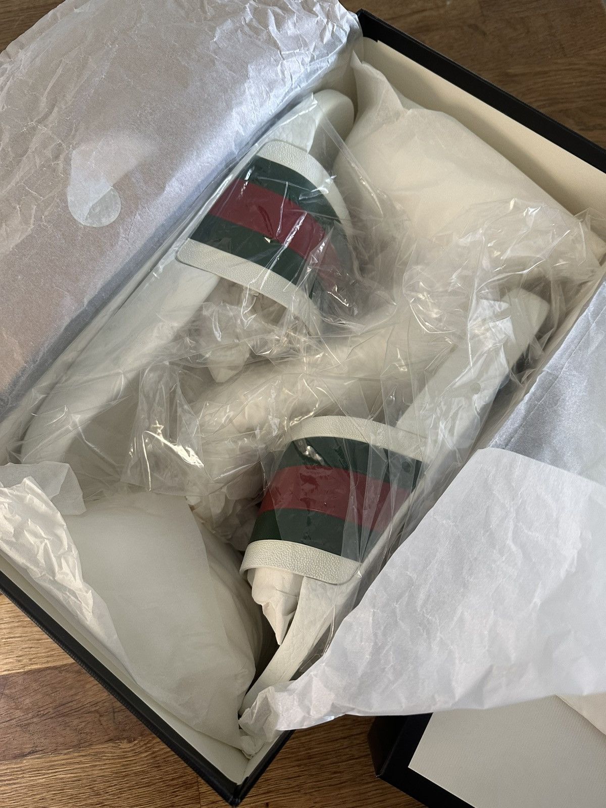 Gucci Gucci Pursuit Pool Web Rubber Slides Size US 11.5 / EU 44-45 - 6 Thumbnail