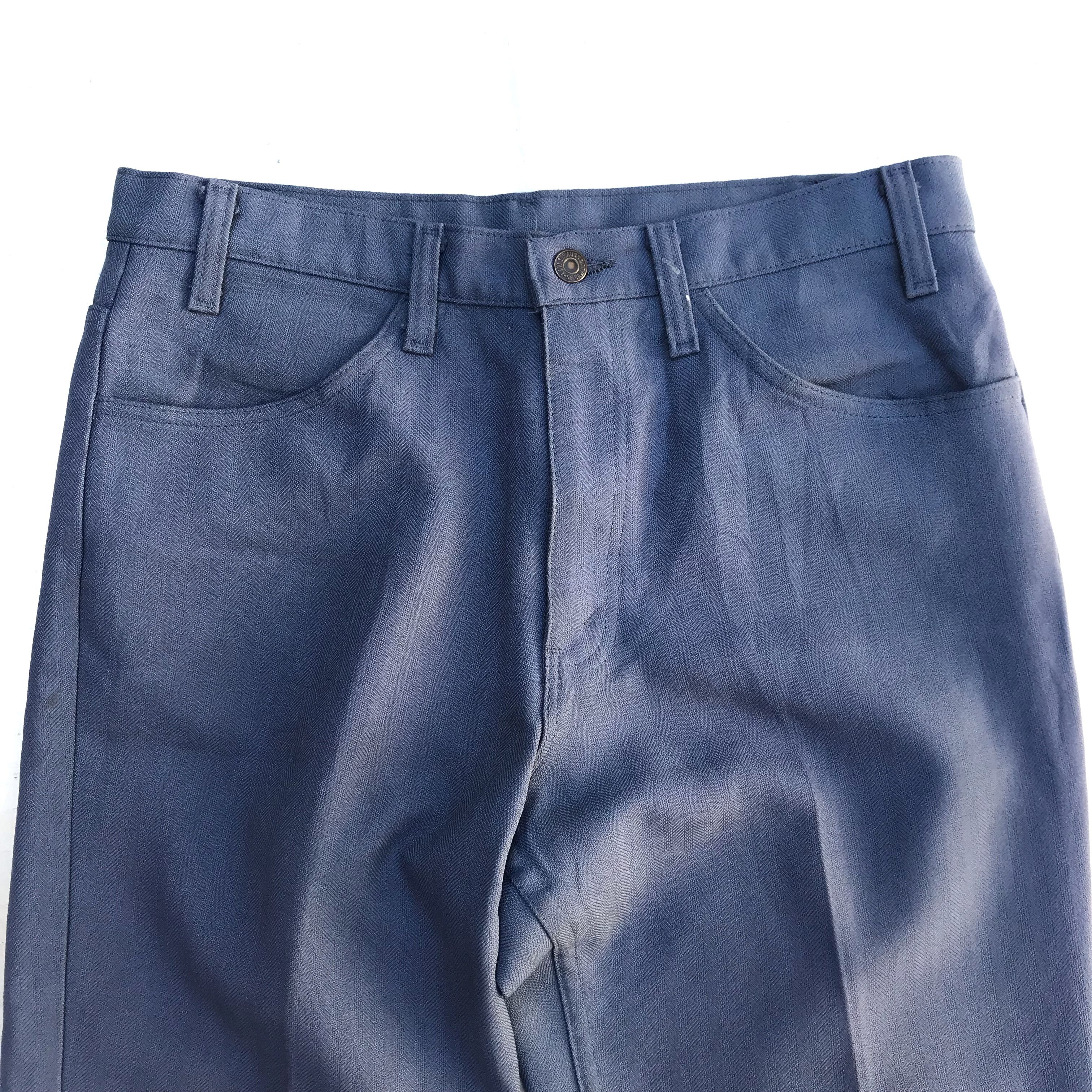 Levi's Vintage Clothing Levis Sta-prest Vintage Cut Grey trouser pants Size 34 x 31 Size US 34 / EU 50 - 7 Thumbnail