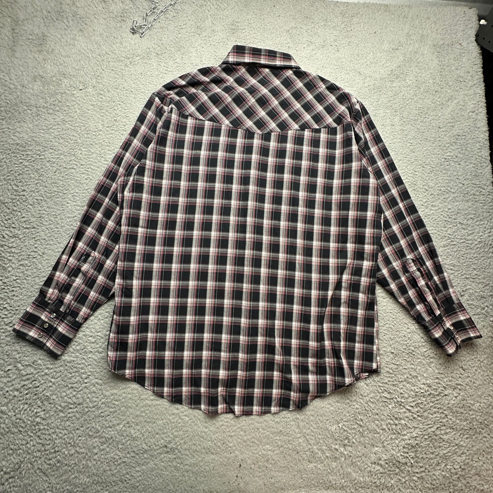 Other Vintage Ely Cattleman Pearl Snap Button Up Shirt Men XL Size US XL / EU 56 / 4 - 6 Thumbnail