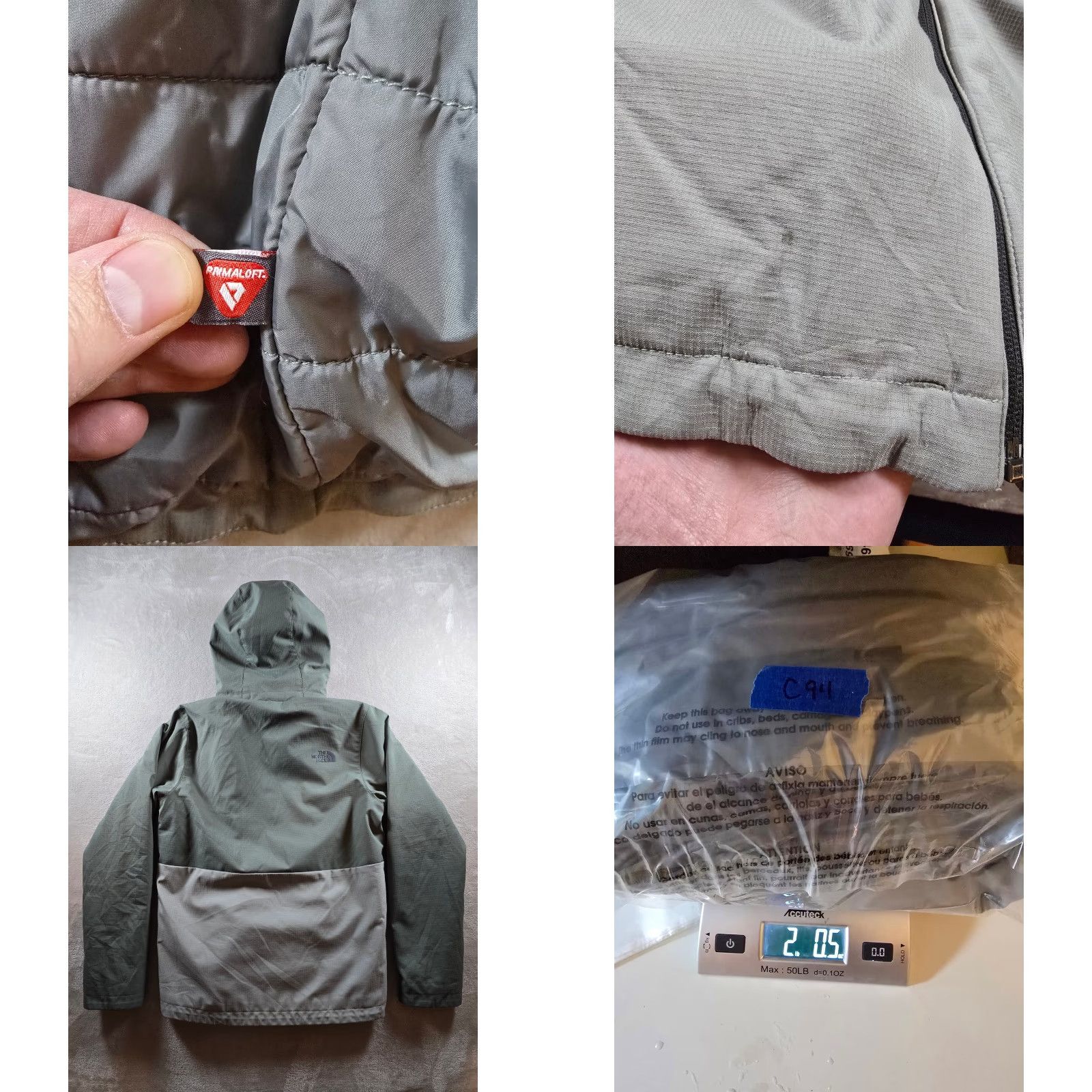 The North Face VINTAGE The North Face Apex Elevation Jacket Mens S Hood Insulated Primaloft NF0A2TB9 Size US S / EU 44-46 / 1 - 9 Thumbnail