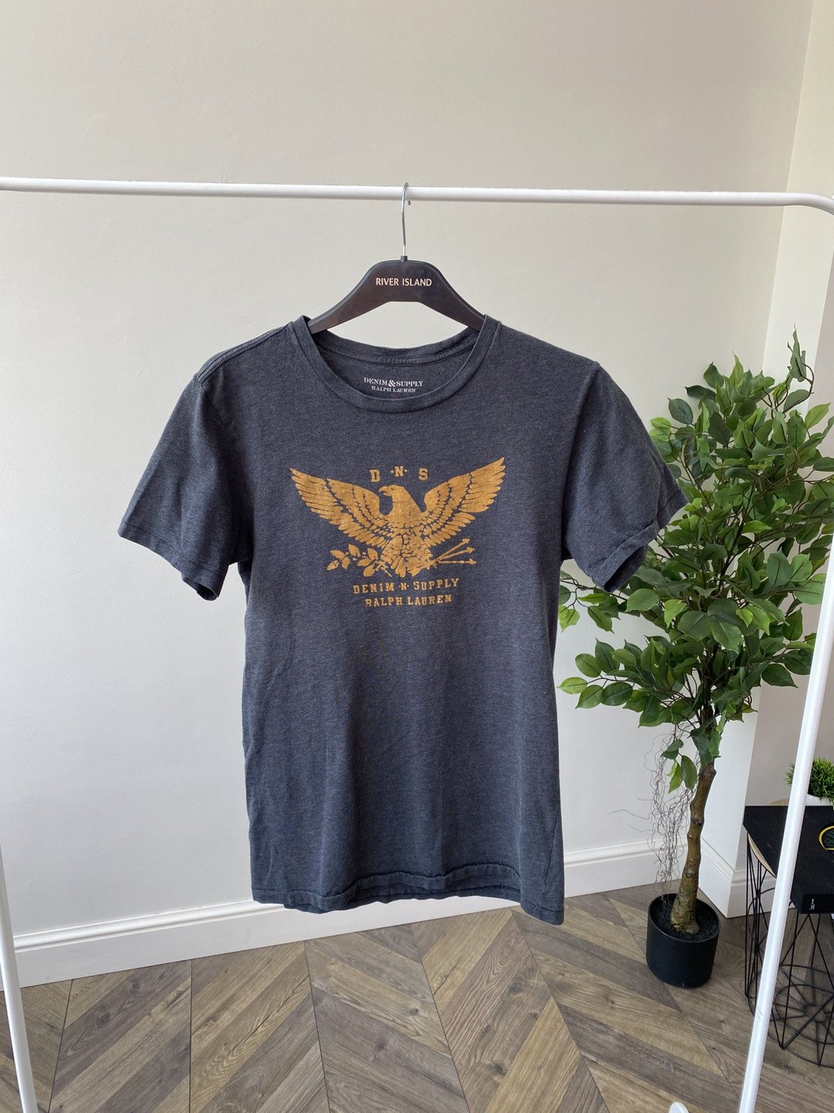 Denim & Supply Ralph Lauren × Polo Ralph Lauren × Vintage Denim & Supply Ralph Lauren Vintage T-Shirt Eagle Printed Size US S / EU 44-46 / 1 - 2 Thumbnail