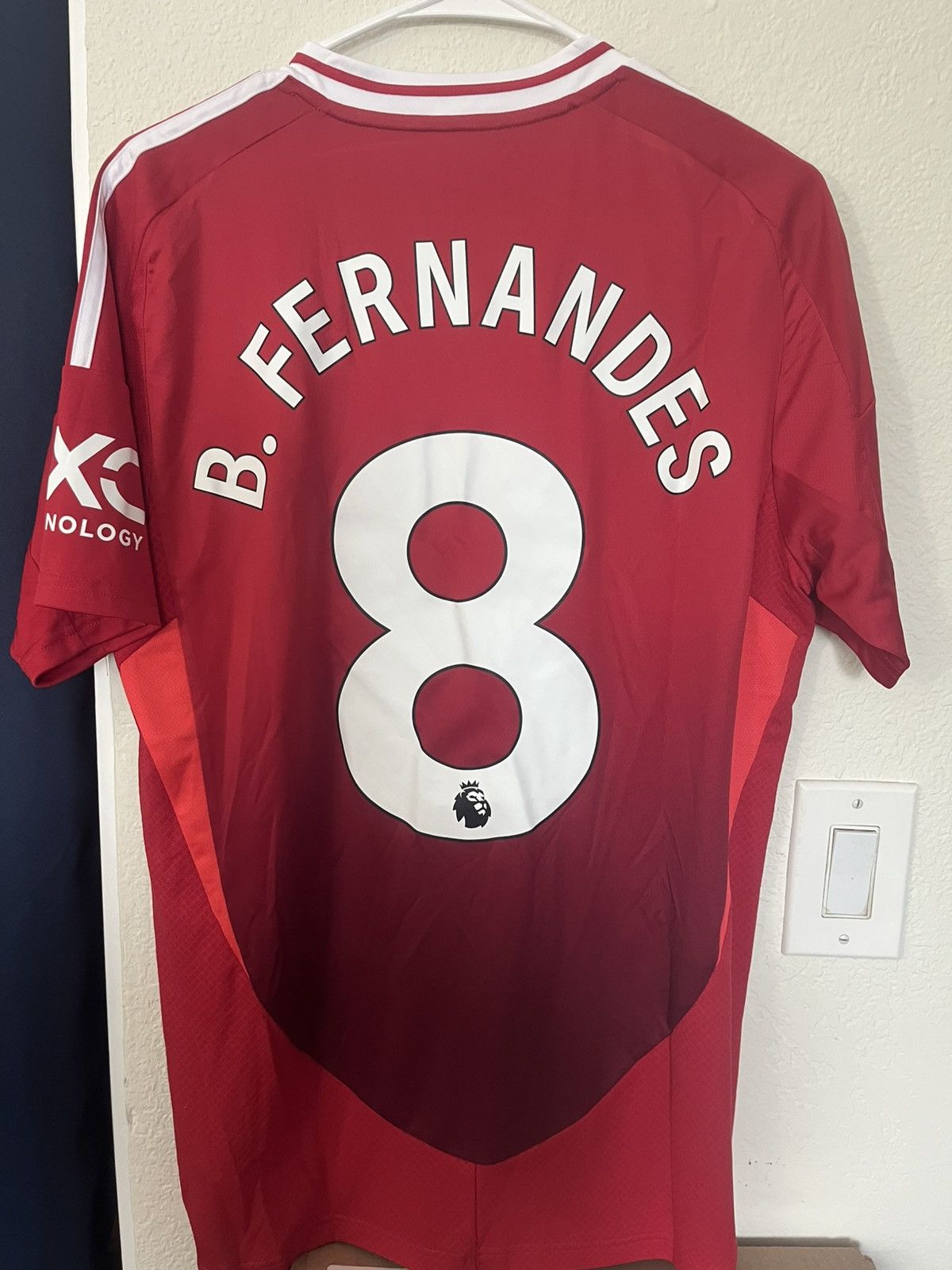 Adidas Adidas Manchester United 24/25 Soccer Jersey Bruno Fernandes Size US M / EU 48-50 / 2 - 6 Thumbnail