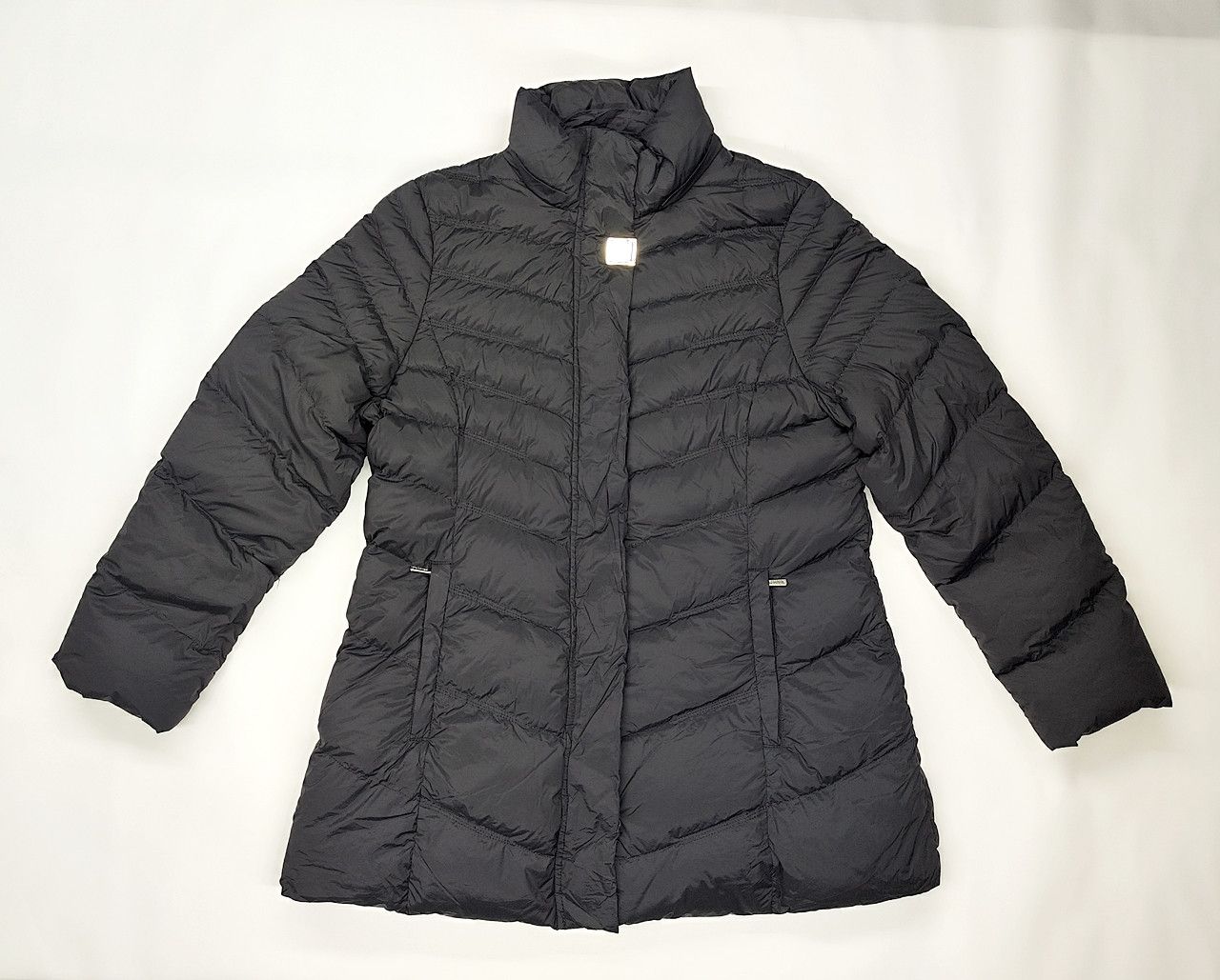 Balmain BALMAIN black puffer long jacket Size L / US 10 / IT 46 - 1 Thumbnail