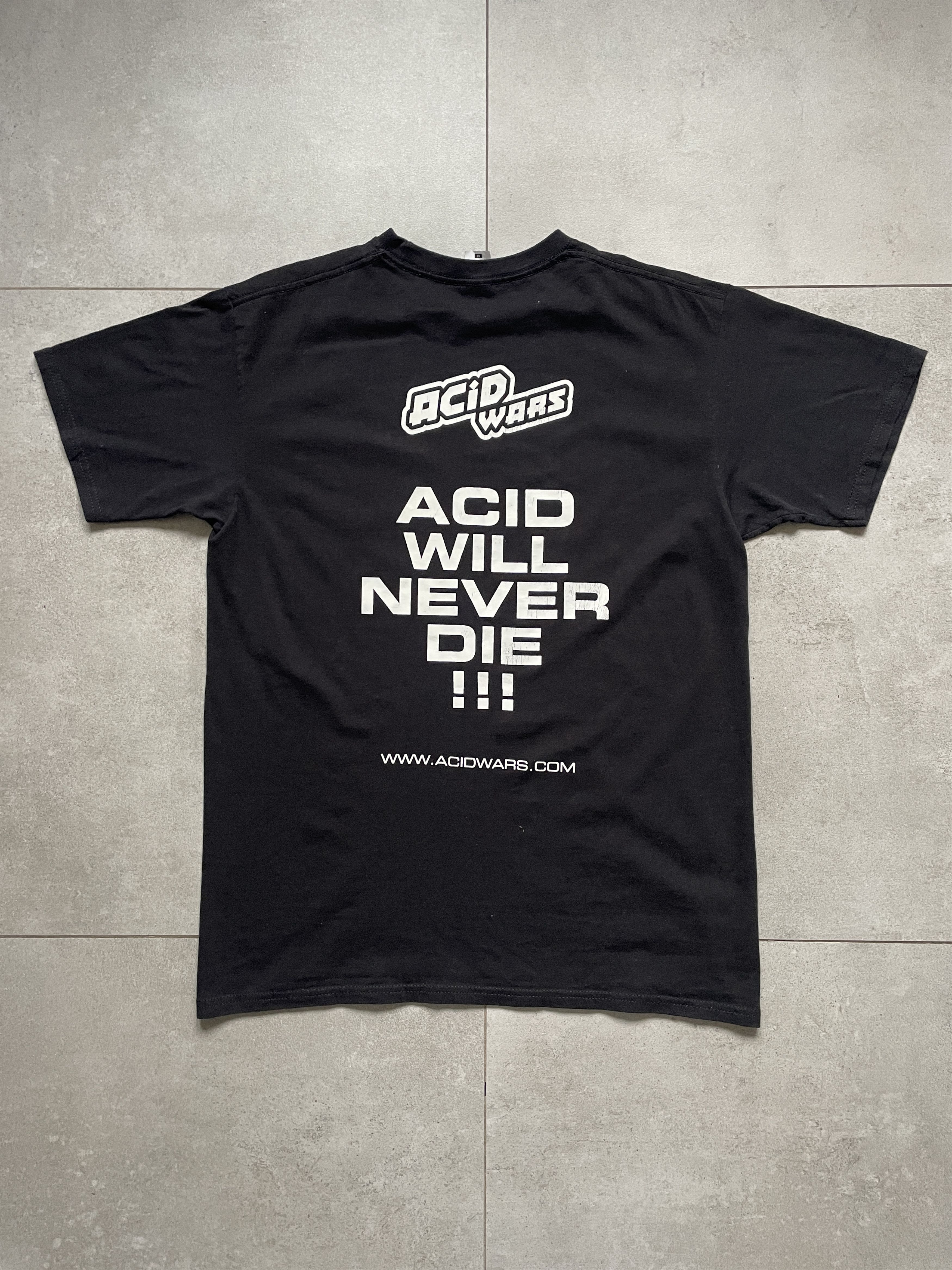 Thunderdome ACID WARS WILL NEVER DIE EVIL ERNIE HARDCORE TECHNO TEE Size US M / EU 48-50 / 2 - 1 Thumbnail