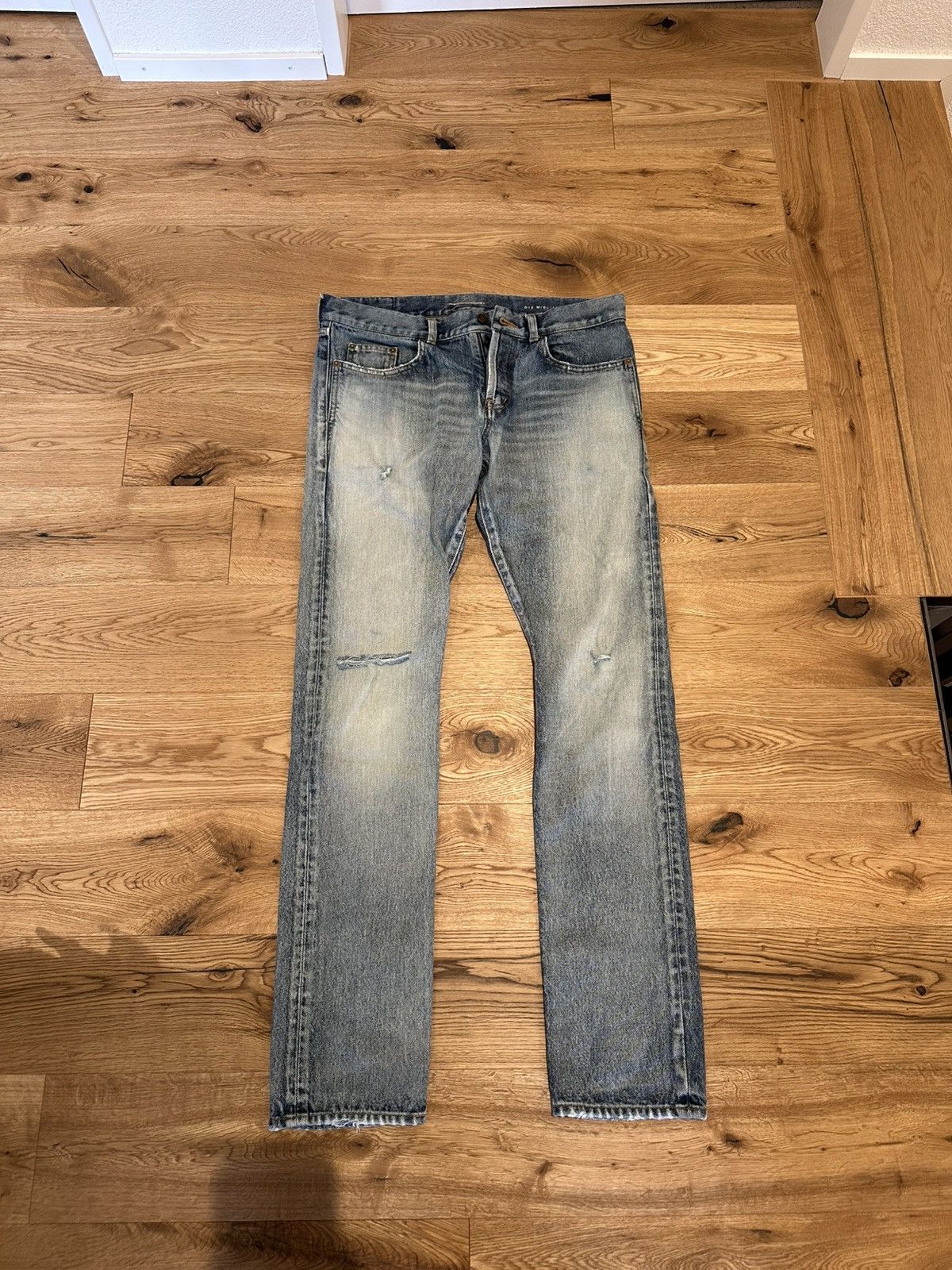 Saint Laurent Paris Saint Laurent Paris Denim Jeans Size US 32 / EU 48 - 1 Thumbnail