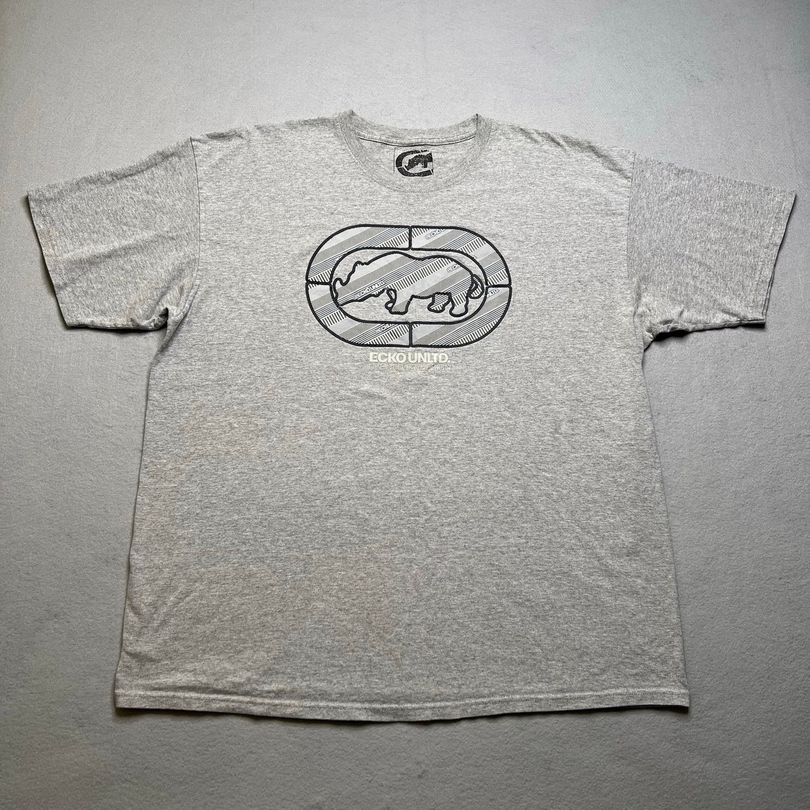 Ecko Unltd. Ecko Unltd Rhino Logo Graphic Tee 2XL Streetwear Y2K Size US XXL / EU 58 / 5 - 1 Thumbnail